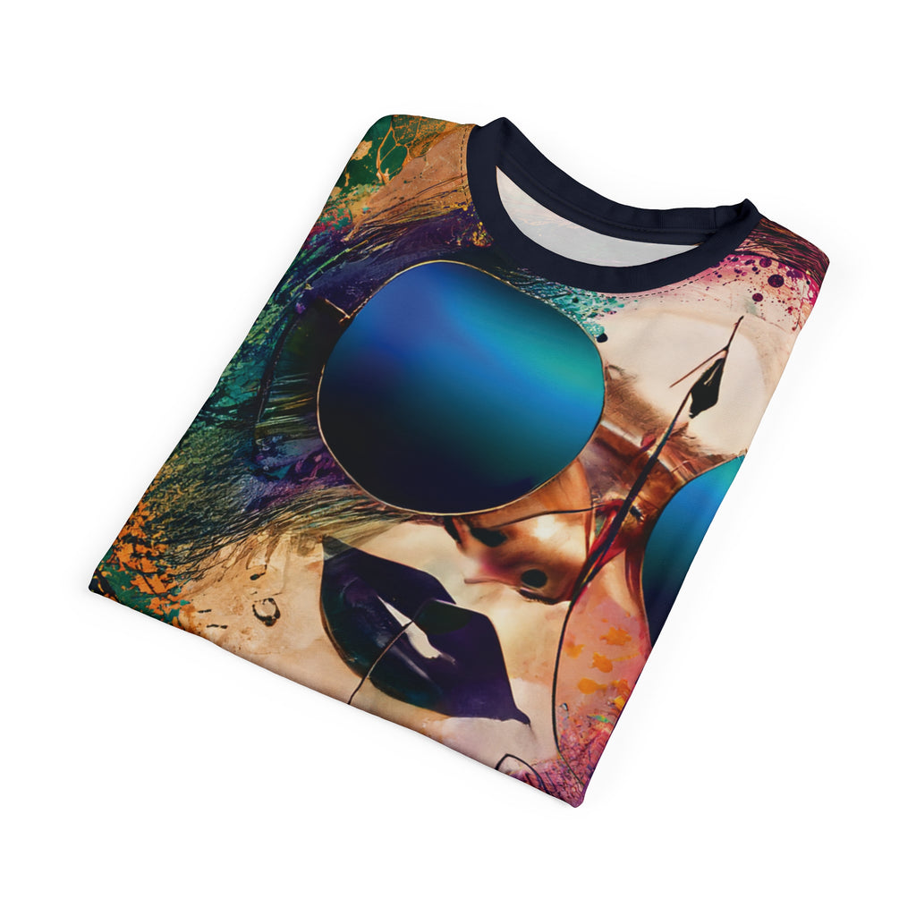 Mirage Muse Opal Tee Vibrant Sunglass Art T-Shirt