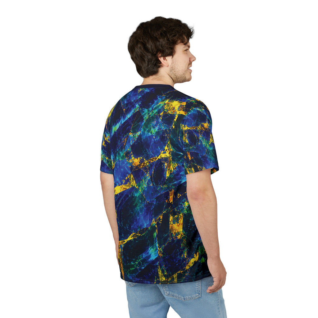Blue Green Opal Tee Abyssal Gold Shard T-Shirt