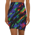 Neon Voltage Opal Pencil Skirt