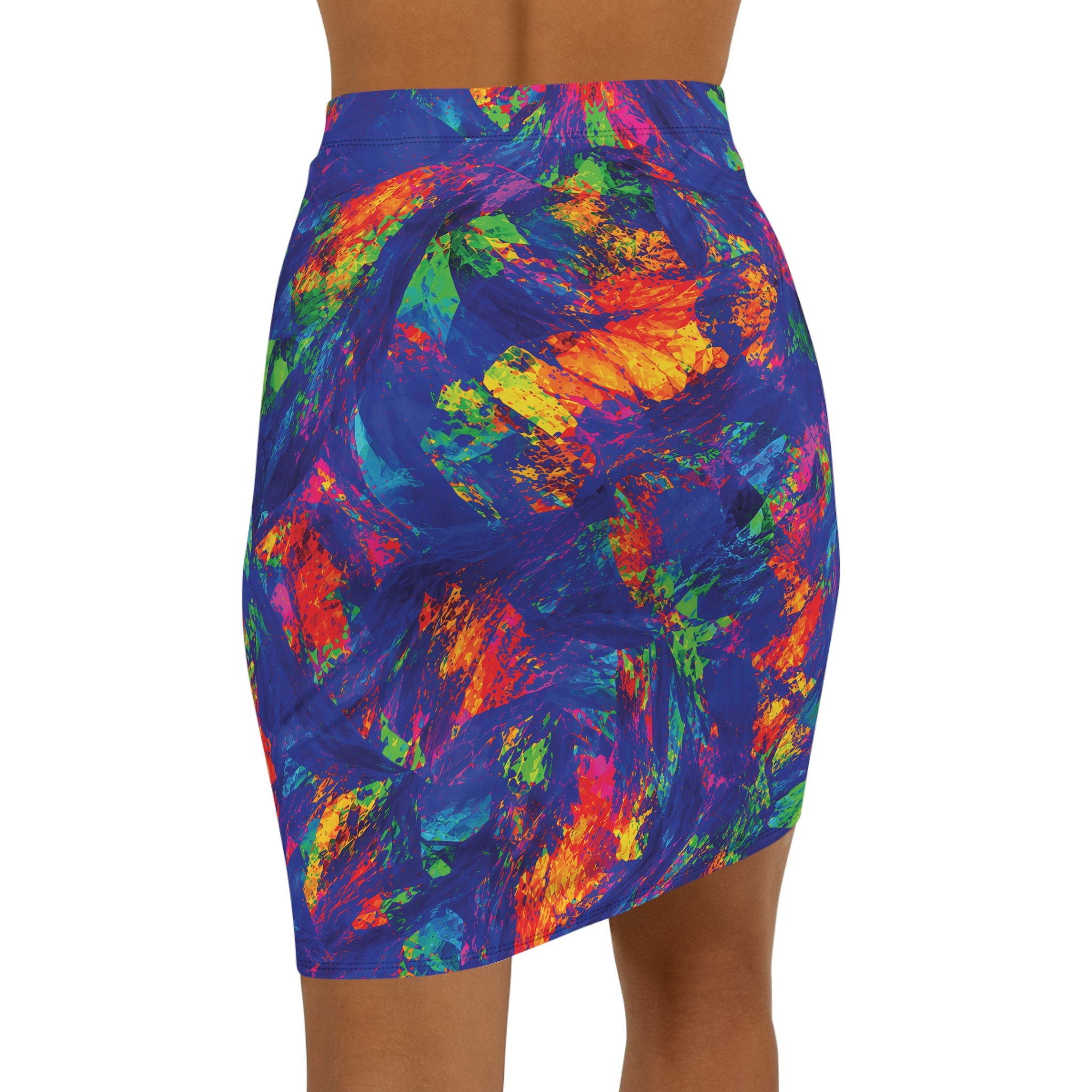 Electric Reef Opal Pencil Skirt