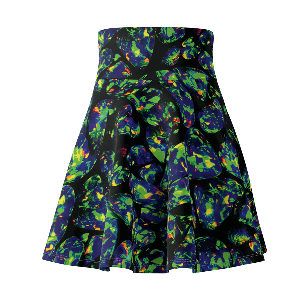 Emerald Voltage Skater Skirt