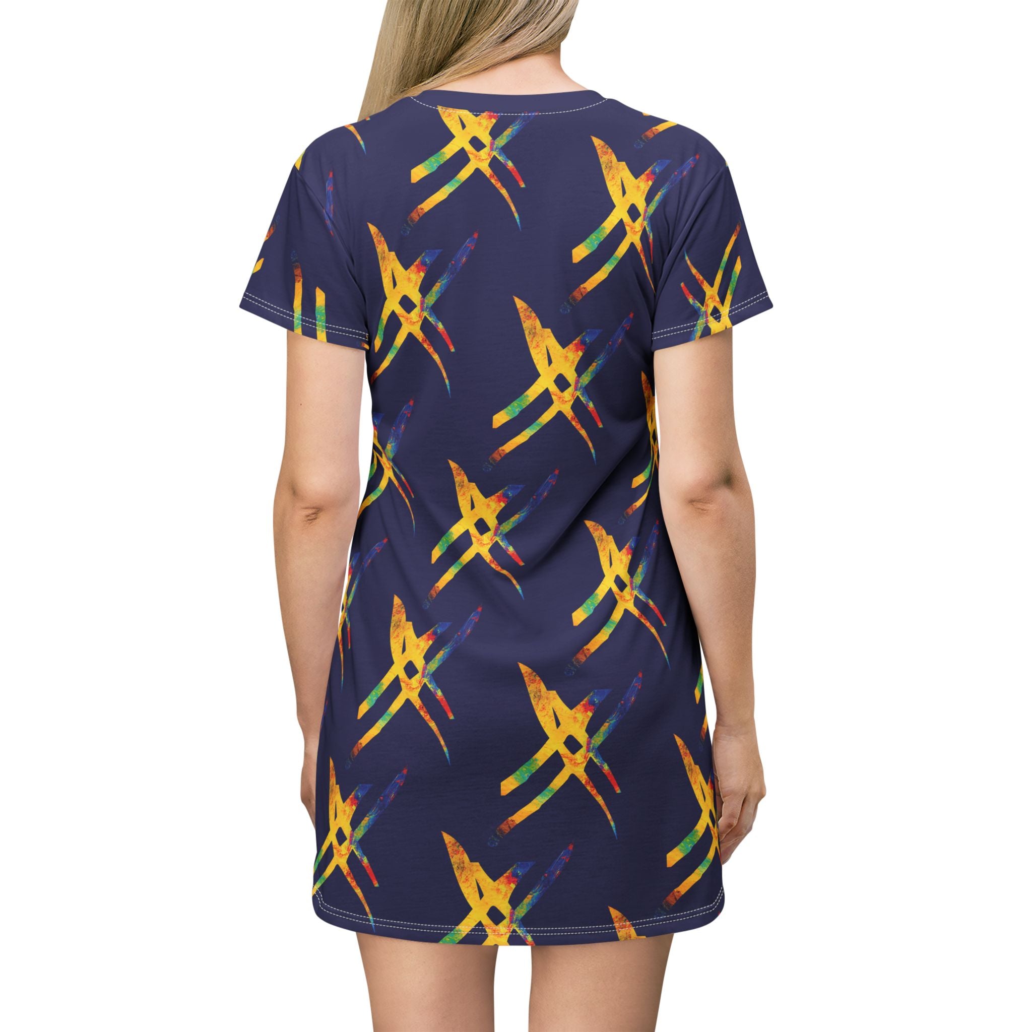 Not Your Usual Electric Flight T-Shirt Dress