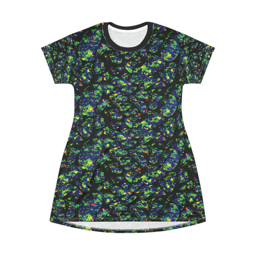 Opal Galaxy T-Shirt Dress All-Over Print