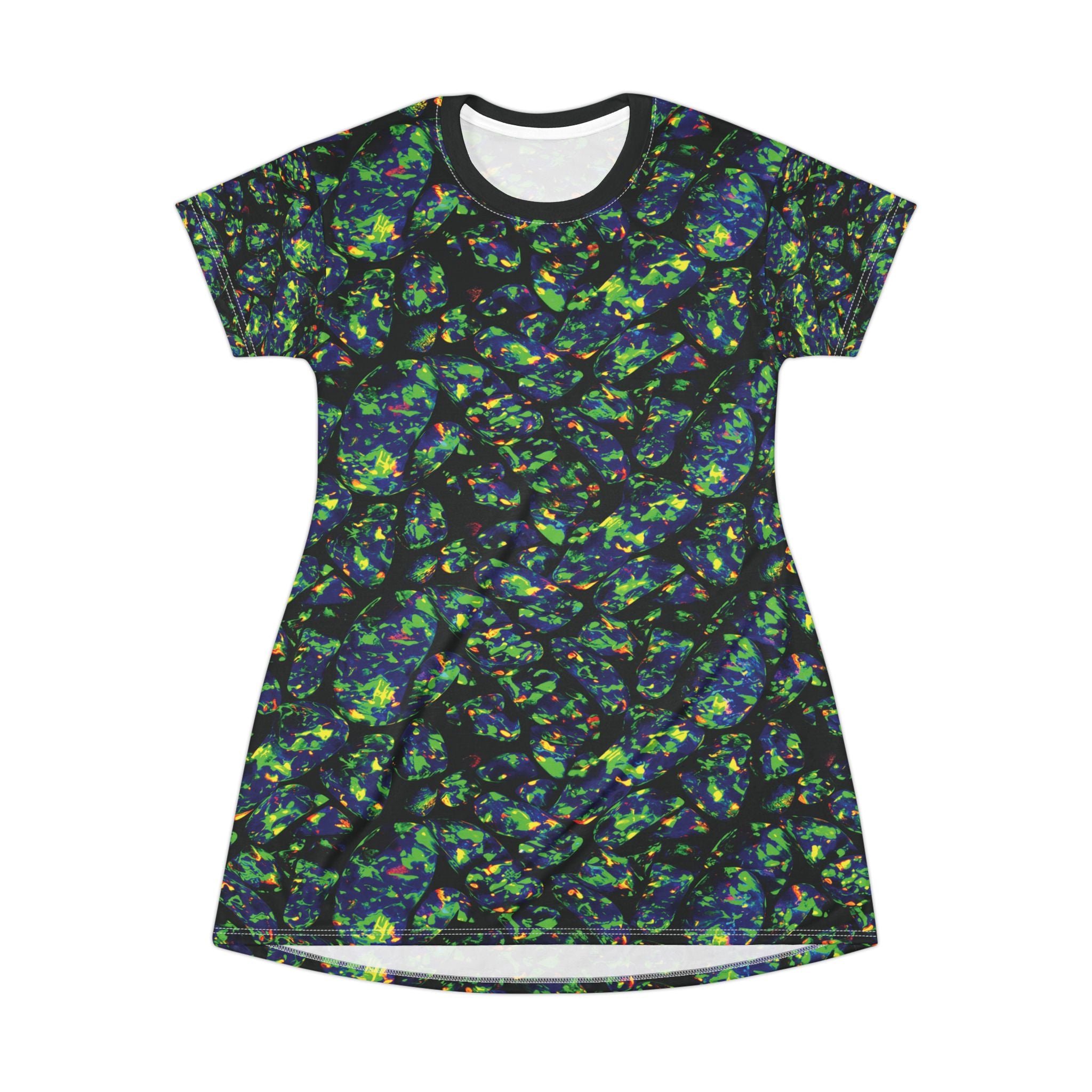 Opal Galaxy T-Shirt Dress All-Over Print
