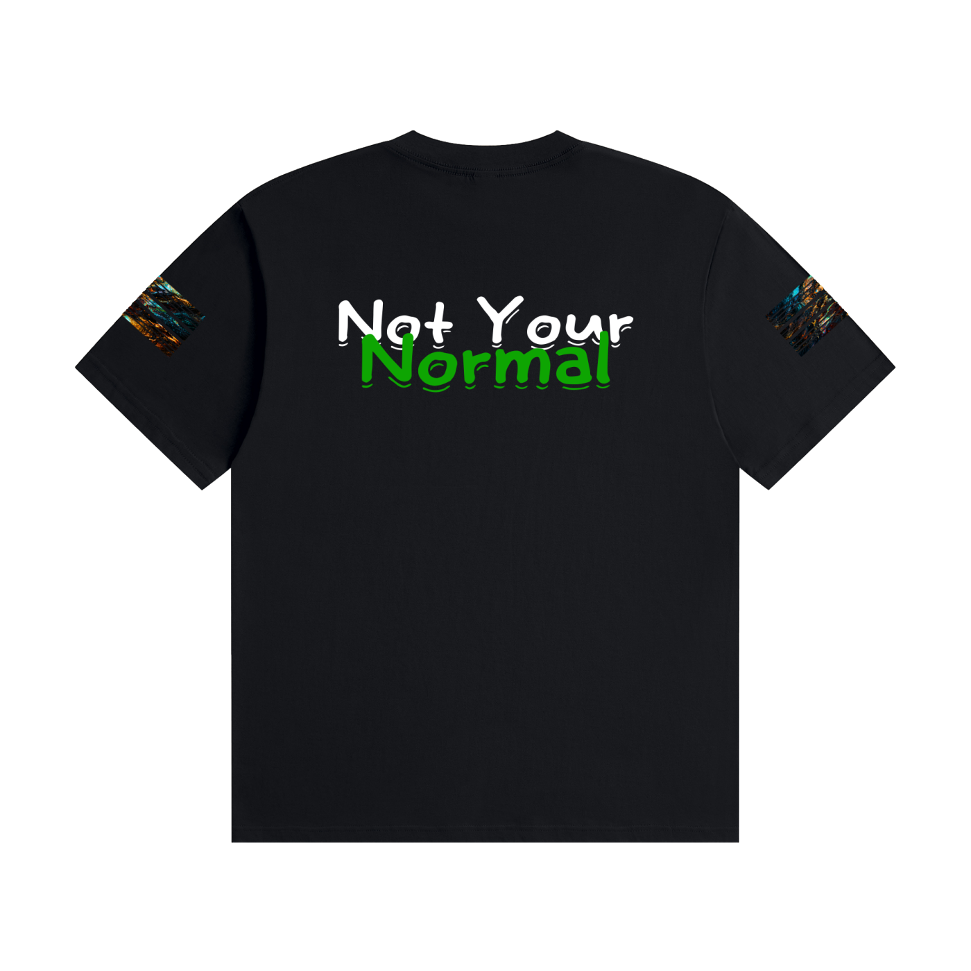 Not Your Normal Prism Face Tee Seamless Cotton T-Shirt