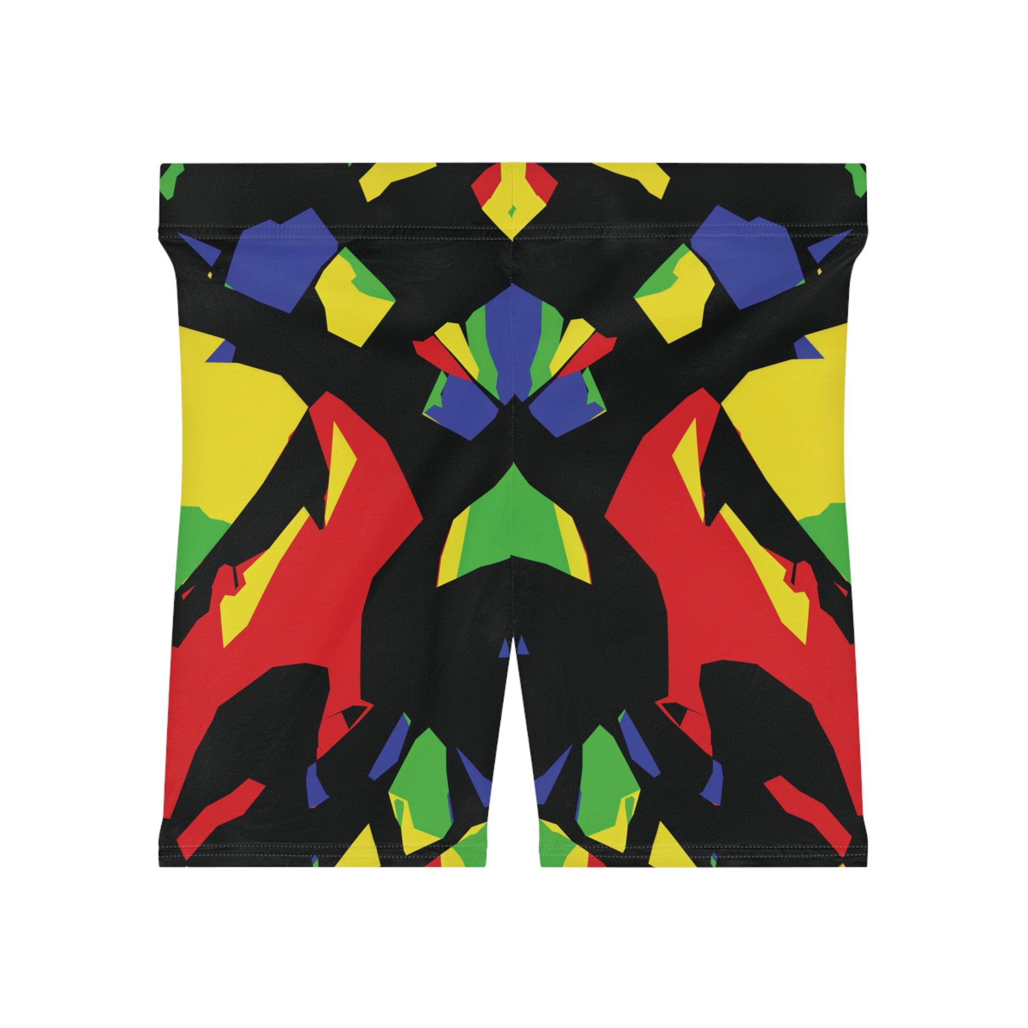 Geo Voltage Opal Biker Shorts
