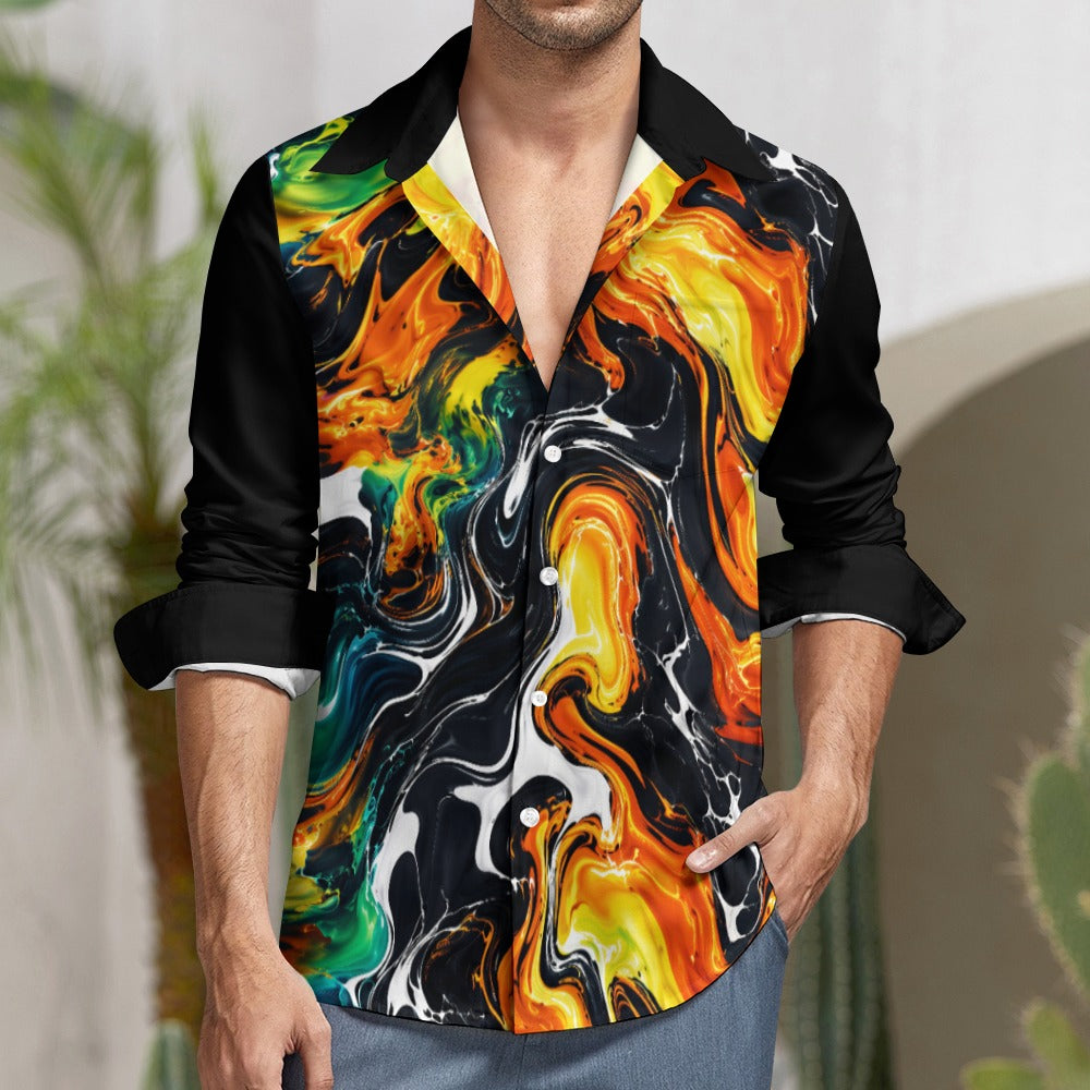 Long Sleeve Shirt, Not Your Basic Opal One Pocket Shirt