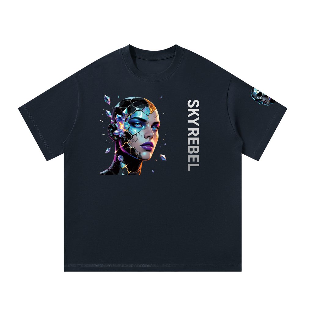 T-Shirt, Not Your Average Unisex Oversized Sky Rebel Tee