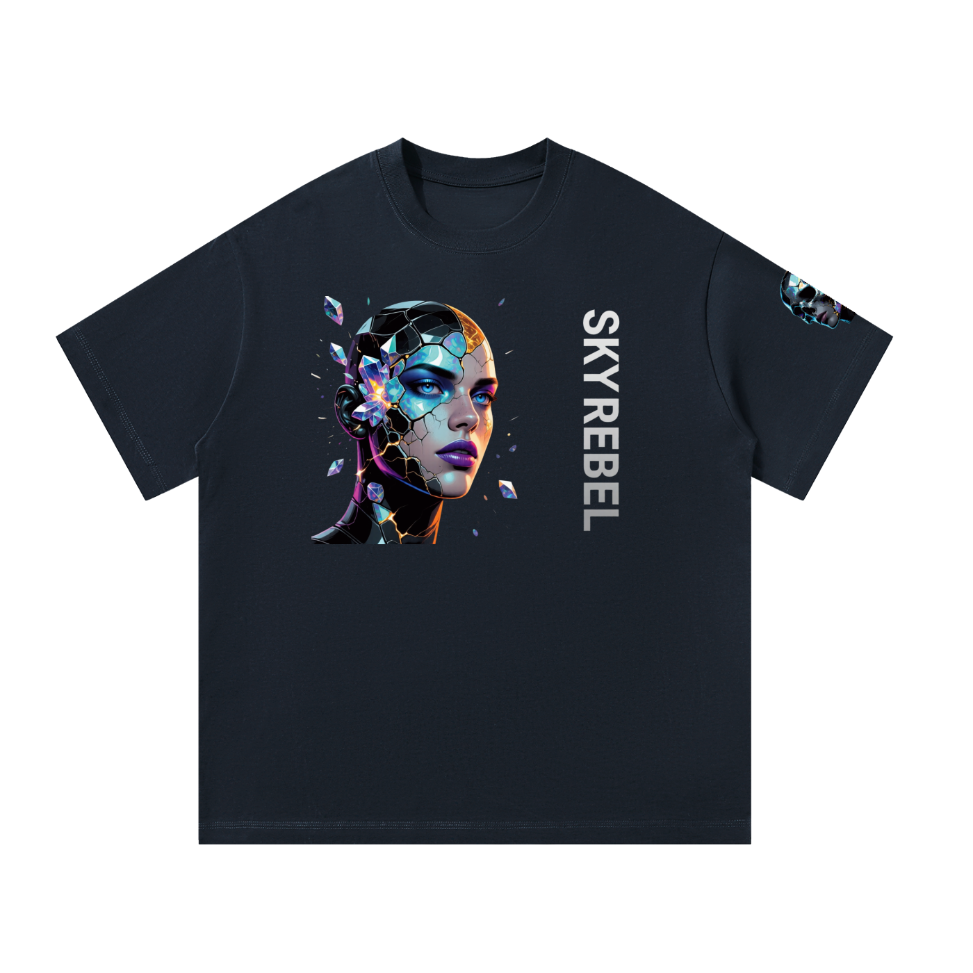 T-Shirt, Not Your Average Unisex Oversized Sky Rebel Tee