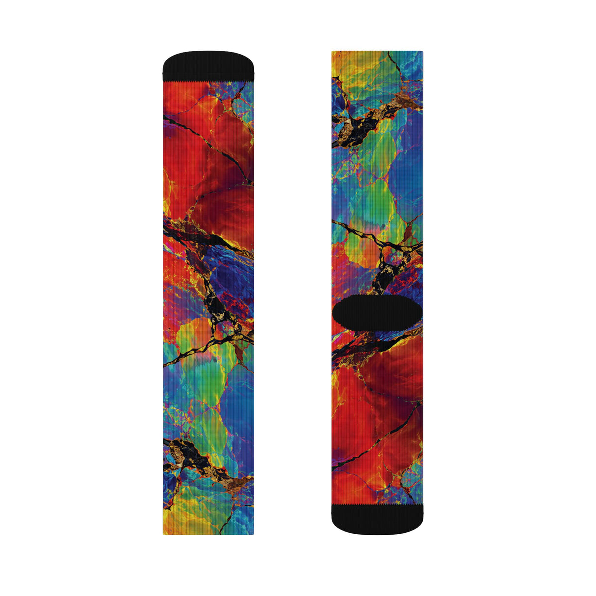 Socks, The Coolest Vibrant Art Crew Socks in Town