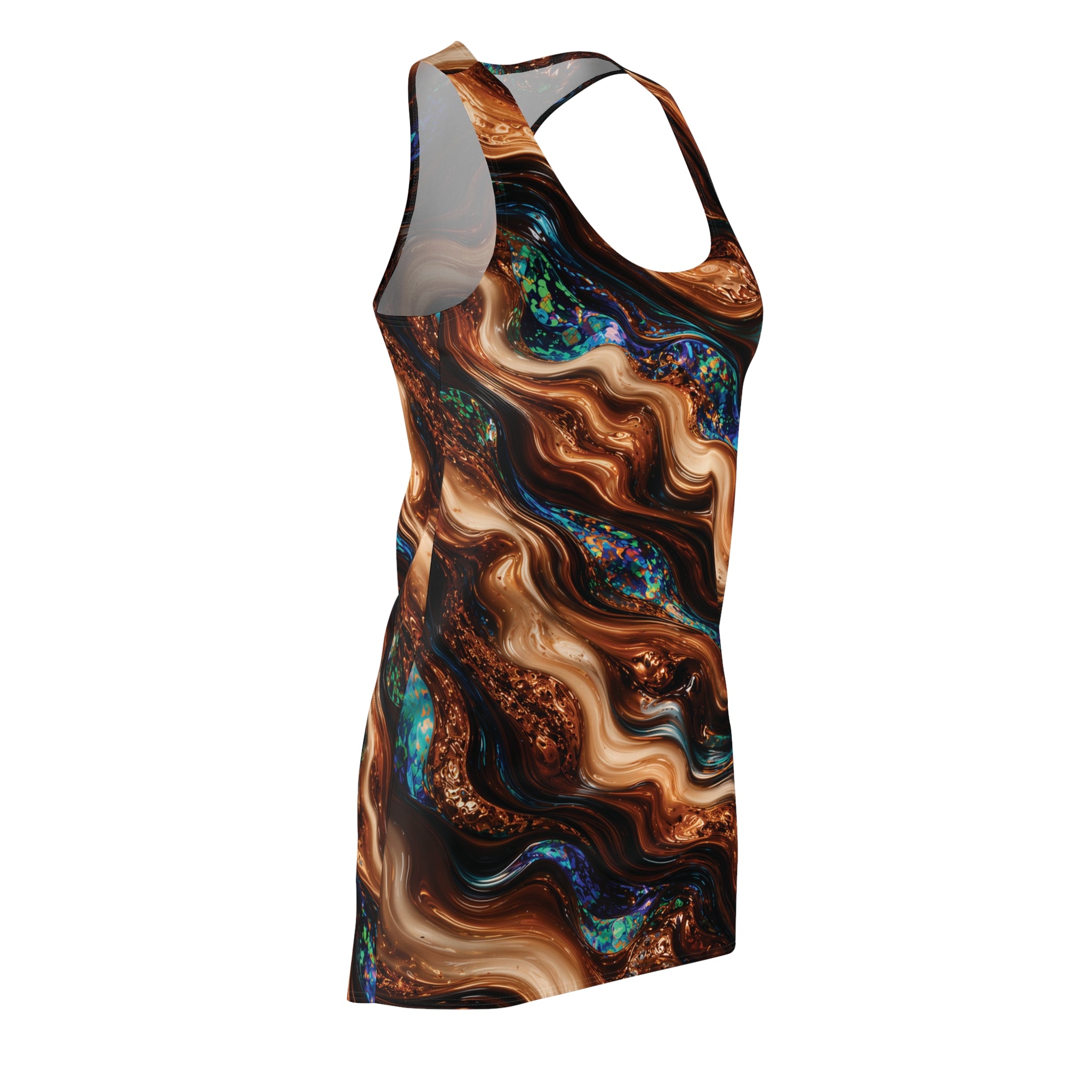 Racerback Dress, Not Ordinary Liquid Opal Dress