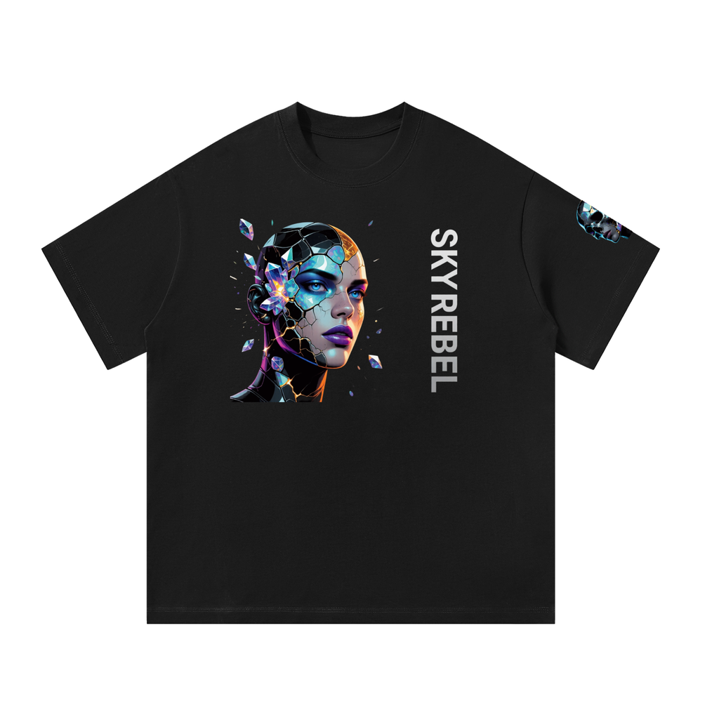 T-Shirt, Not Your Average Unisex Oversized Sky Rebel Tee