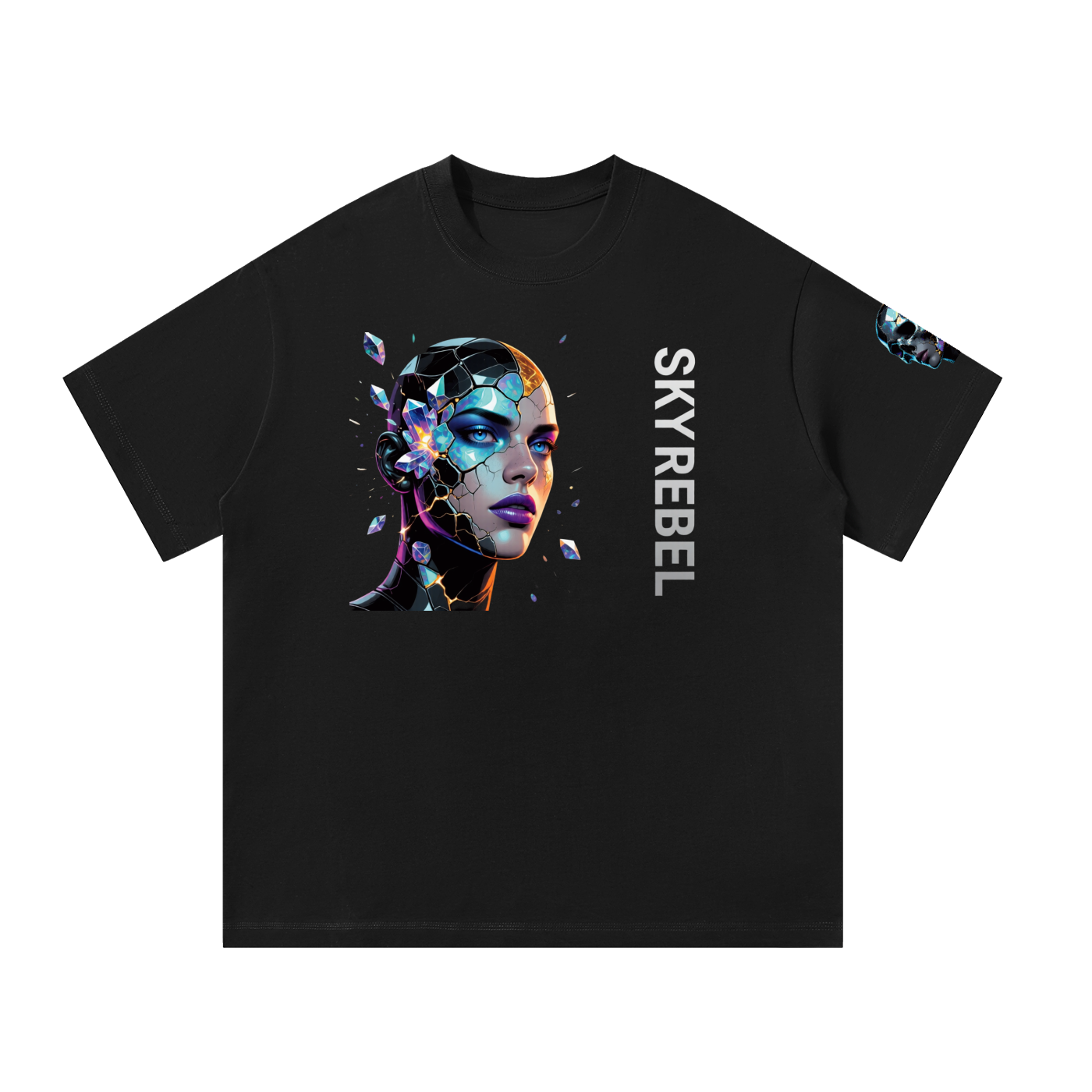 T-Shirt, Not Your Average Unisex Oversized Sky Rebel Tee