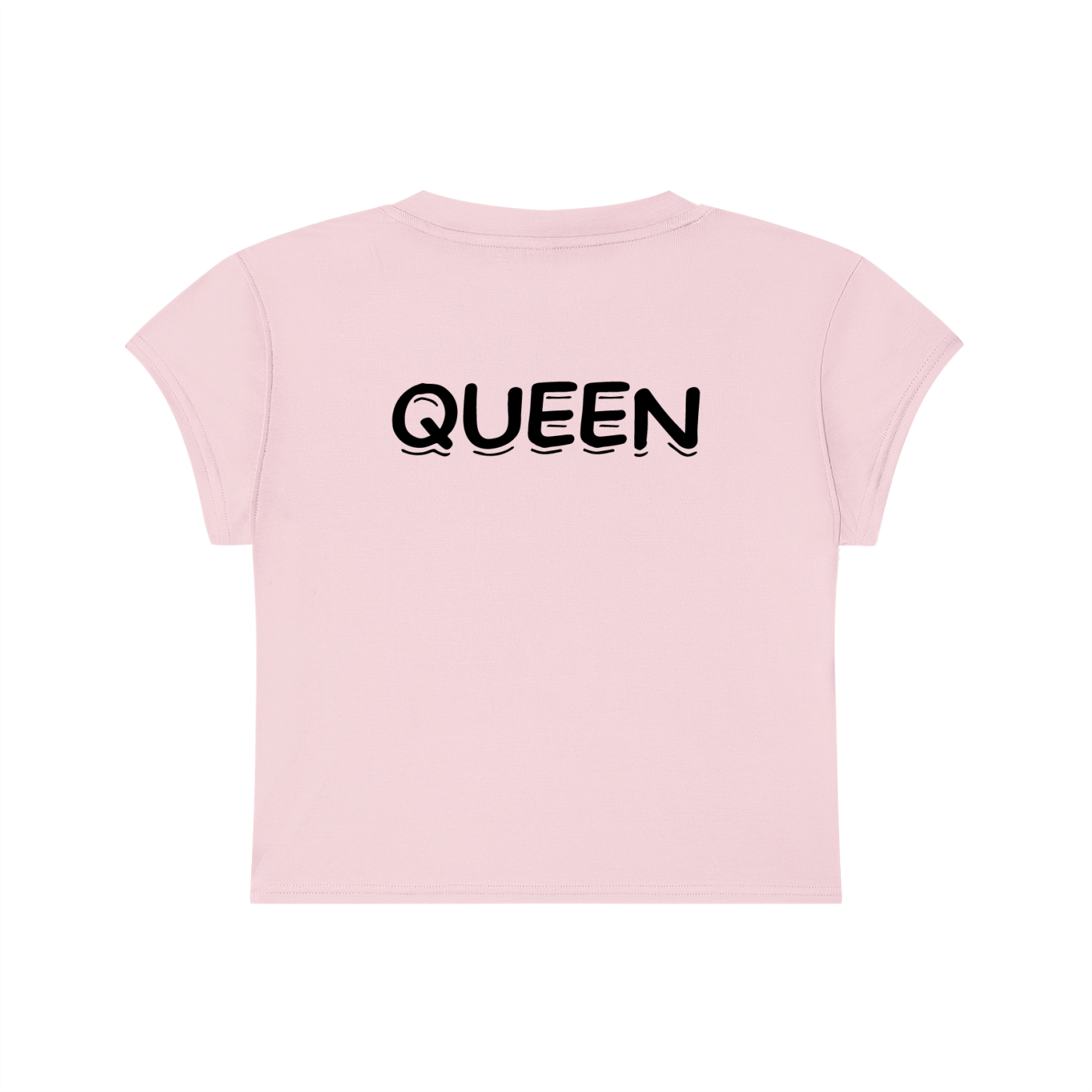 Not Silent Women's Slim-Fit Cropped T-Shirt - Good To Be Queen Tee