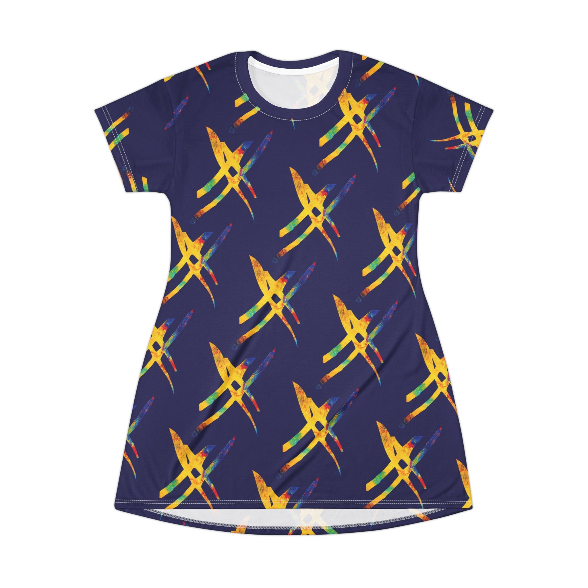 Not Your Usual Electric Flight T-Shirt Dress