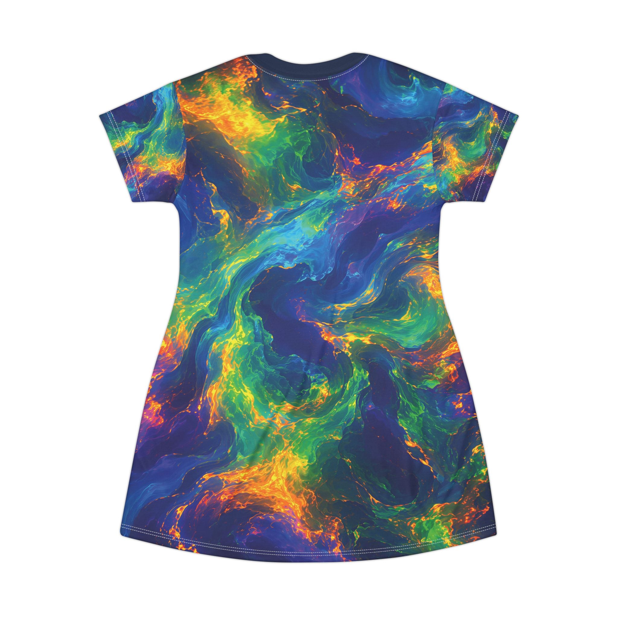 T-Shirt Dress, Not Your Ordinary Galaxy Nebula Tee