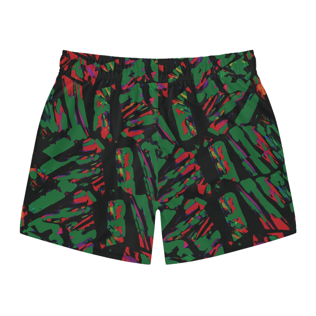 Swim Trunks, Not Your Average Neon Jungle Shorts