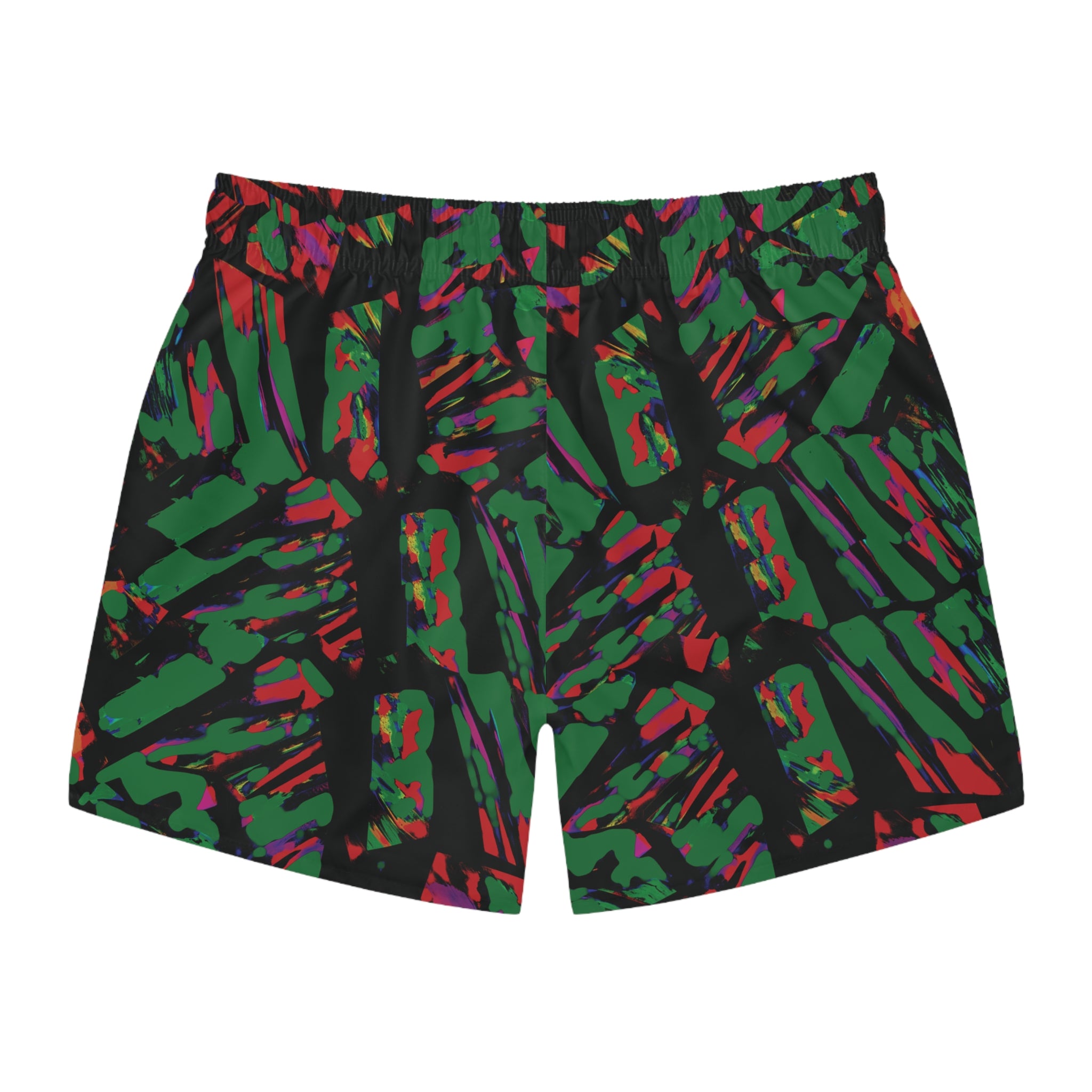 Swim Trunks, Not Your Average Neon Jungle Shorts