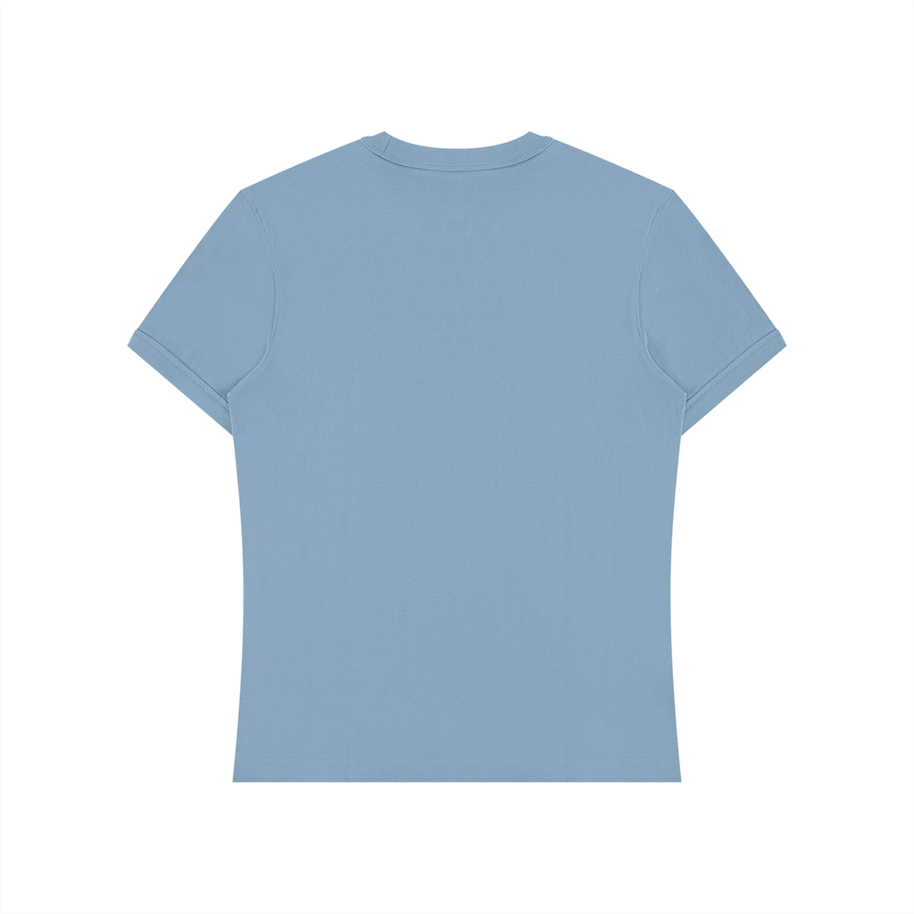 Not Basic Inventory Gas Station Glory Route 66 Stretch Tee Unisex Heavyweight Slim Fit T-Shirt
