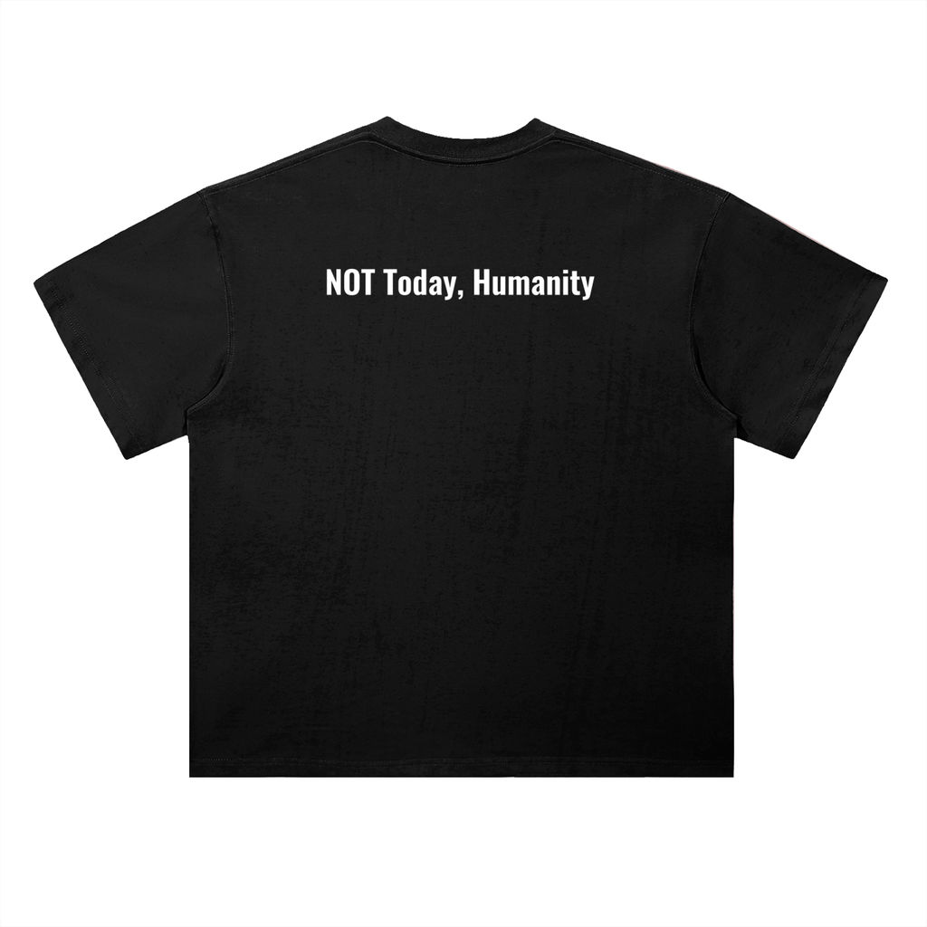 T-Shirt, Not Listening Heavyweight Cotton Drop Shoulder Tee