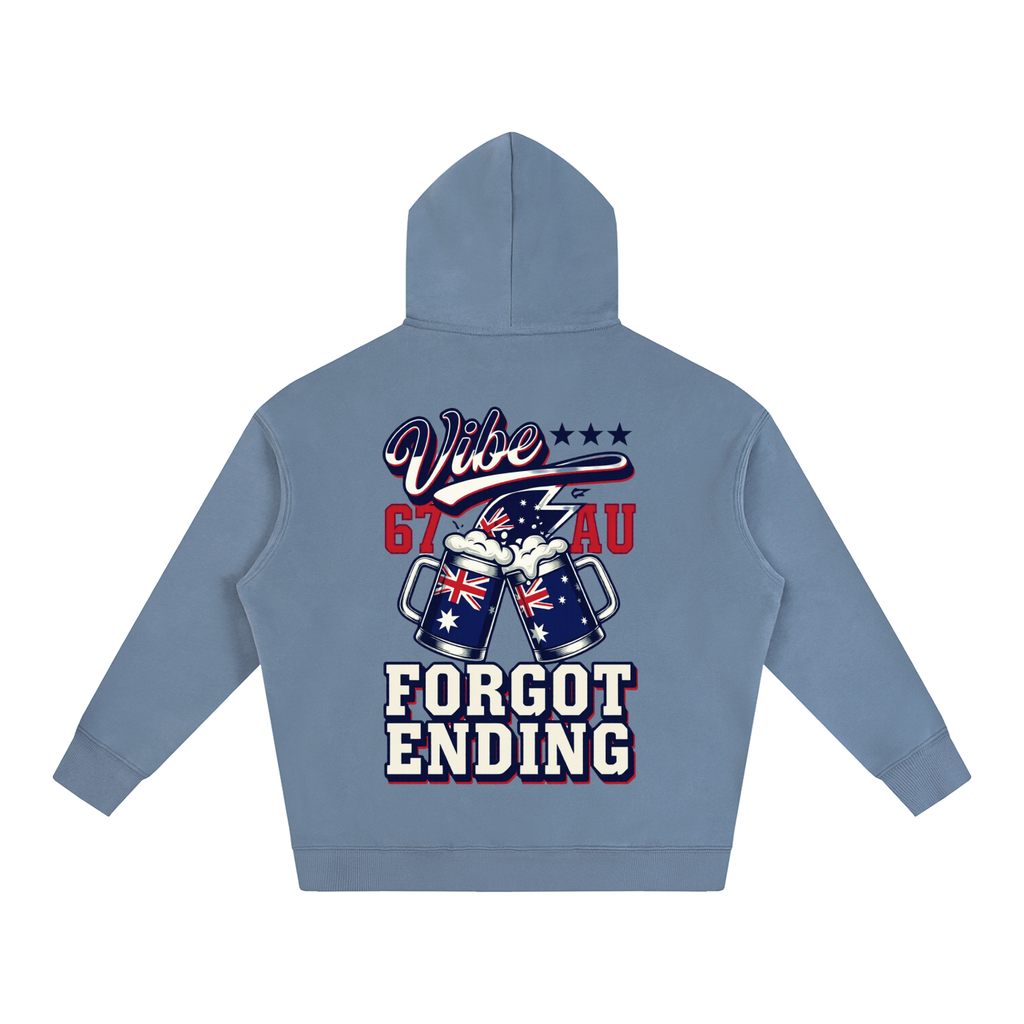 Not Another Clean Fit Australia Vibe Oversize Fleeced Hoodie