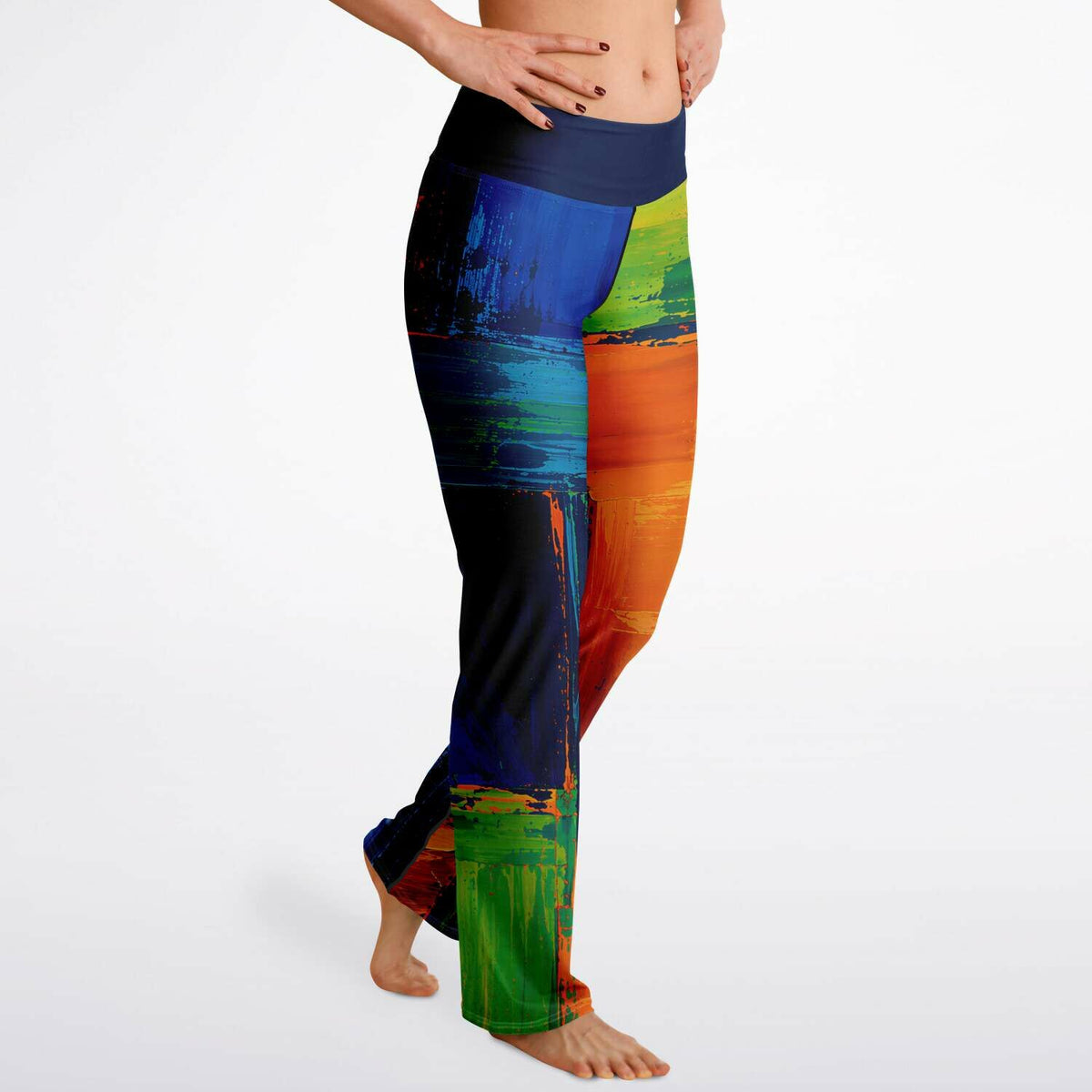 Flare Leggings, Not Boring Flare Leggings – Colour Rush
