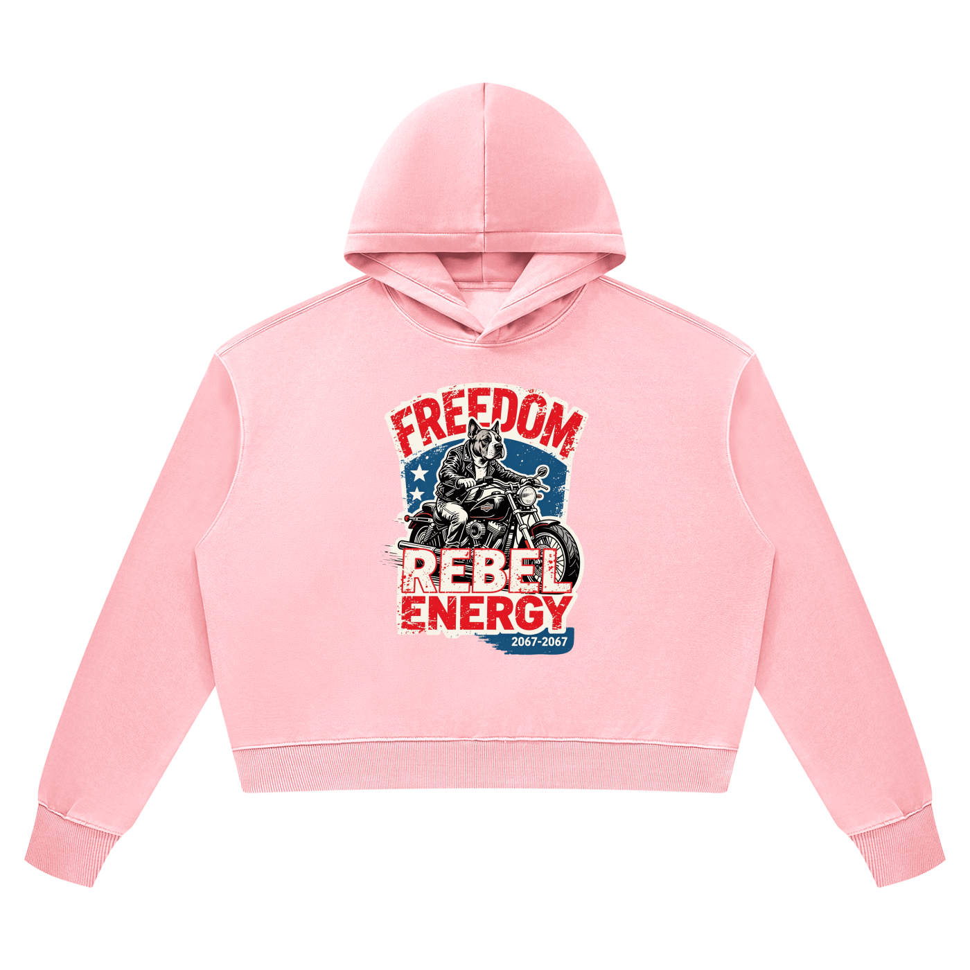 Hoodie, Not Made to Follow – Women’s Vintage Wash Heavyweight Hoodie