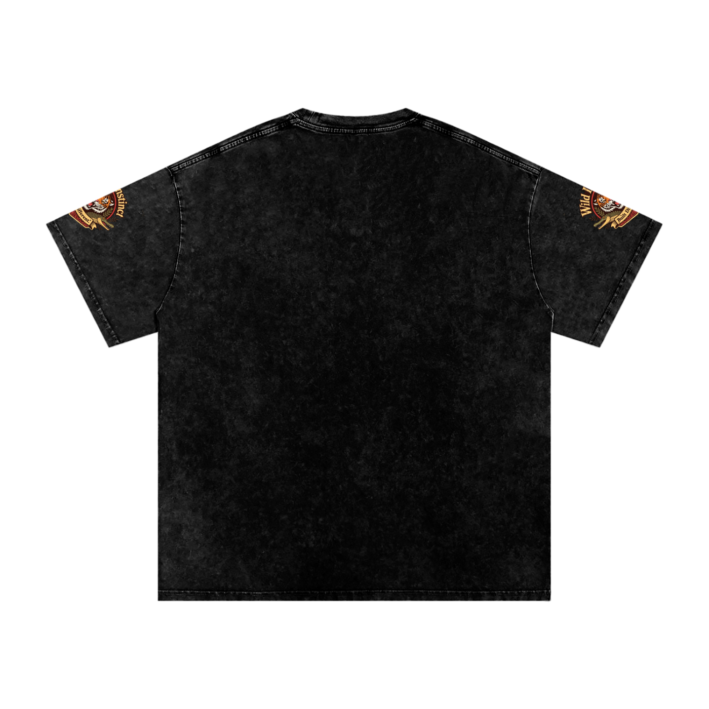 Not Easily Tamed Snow Washed Oversized Cotton T-Shirt