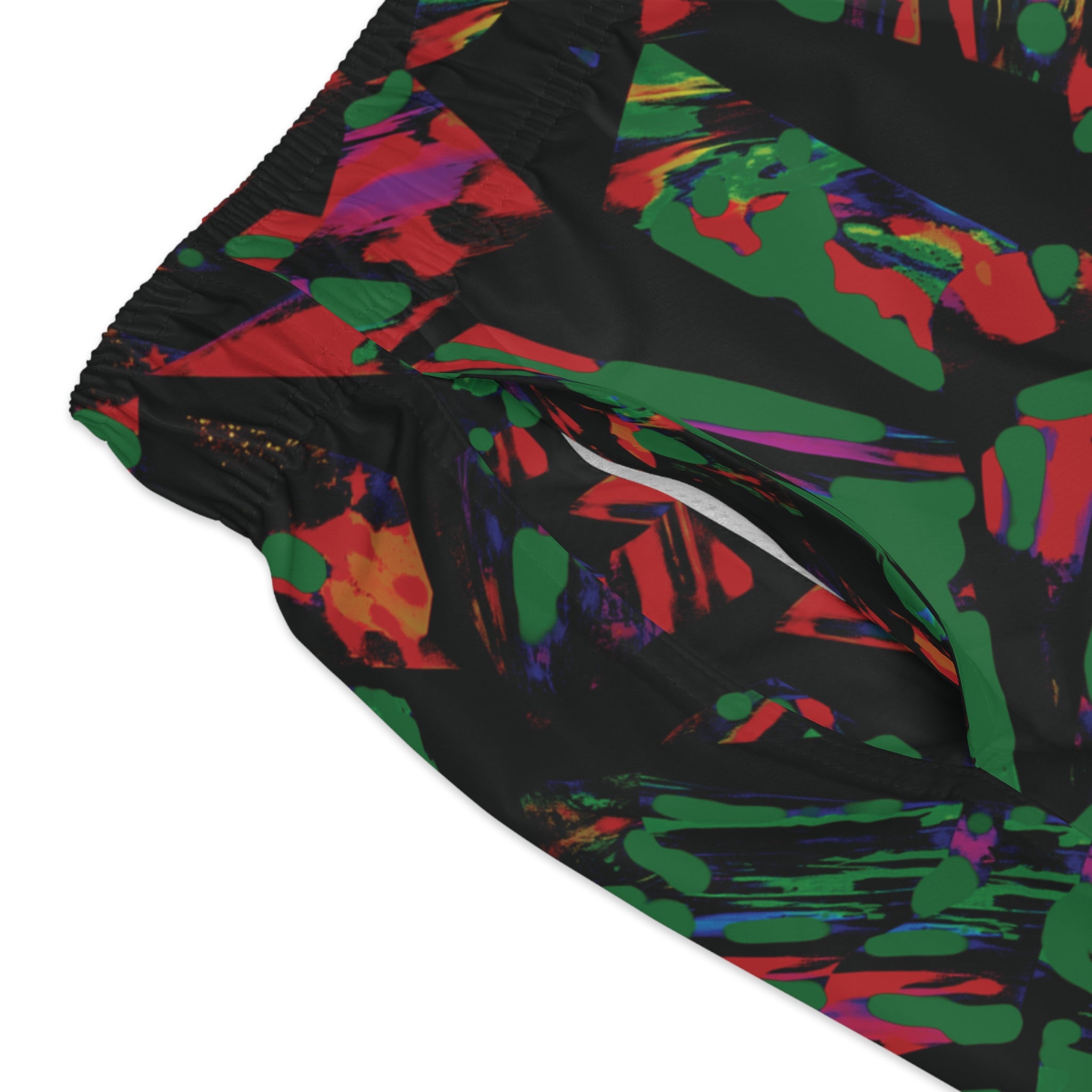 Swim Trunks, Not Your Average Neon Jungle Shorts