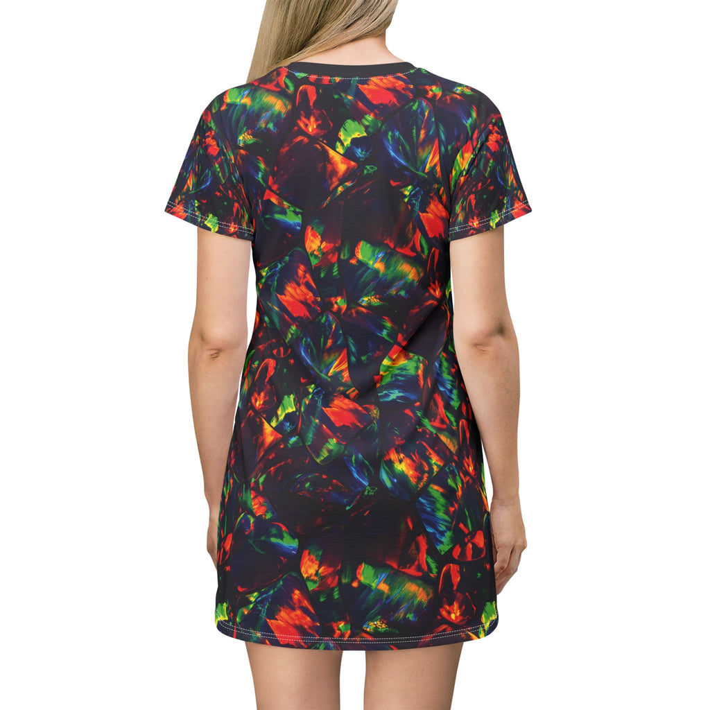 Opalface Vivid Gem T-Shirt Dress