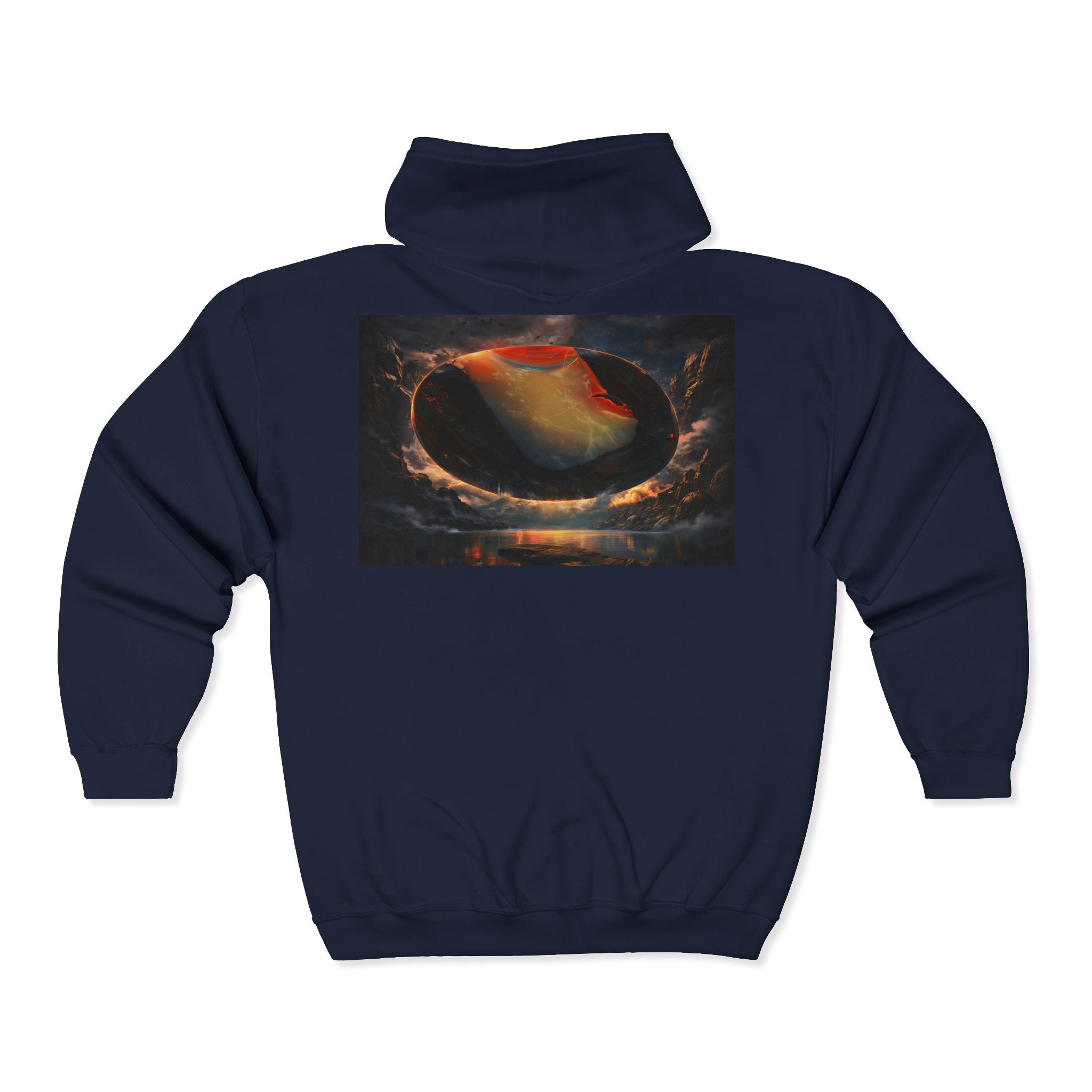 Ember Eclipse Opal Zip Hoodie Sweatshirt