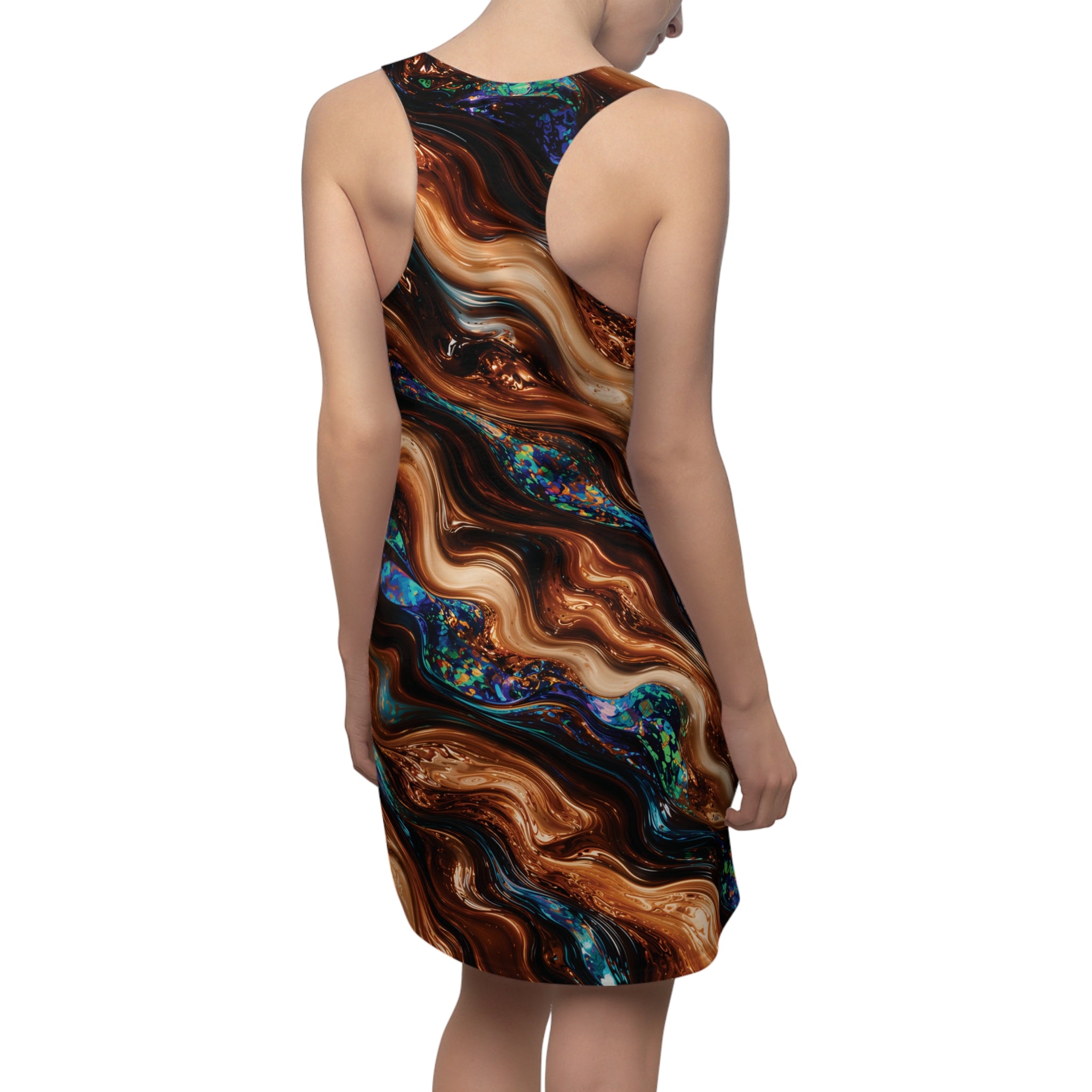 Racerback Dress, Not Ordinary Liquid Opal Dress