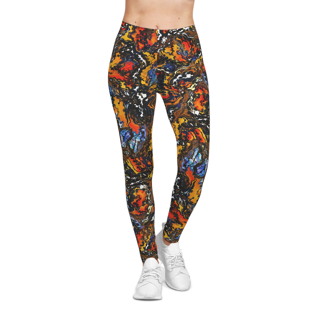 Bold Opal Leggings Everyday Wear