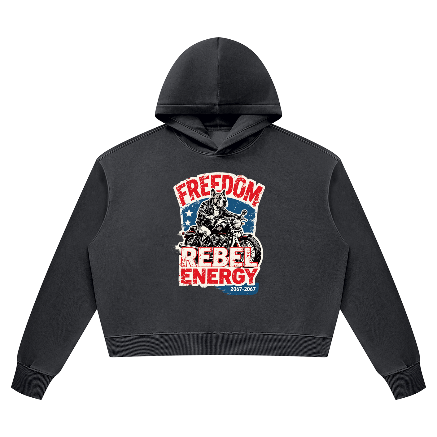 Hoodie, Not Made to Follow – Women’s Vintage Wash Heavyweight Hoodie