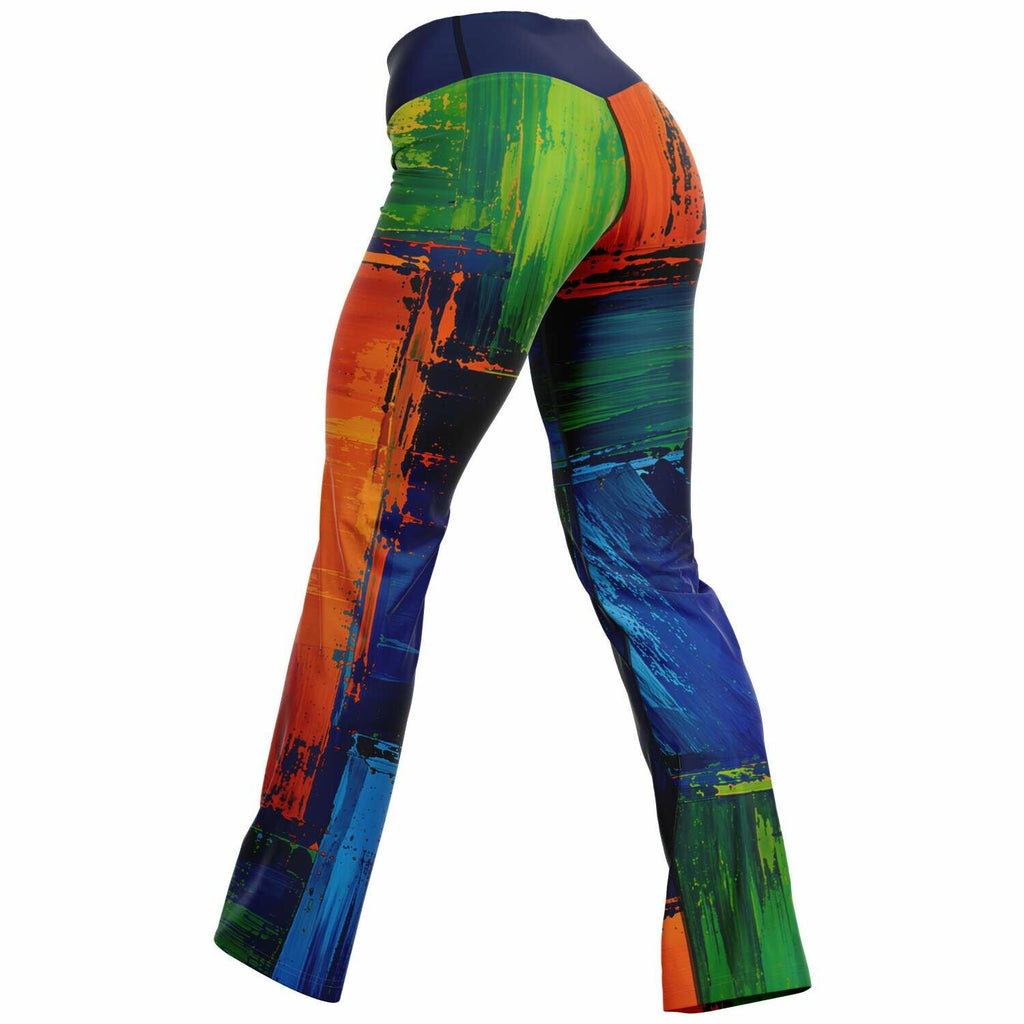 Flare Leggings, Not Boring Flare Leggings – Colour Rush