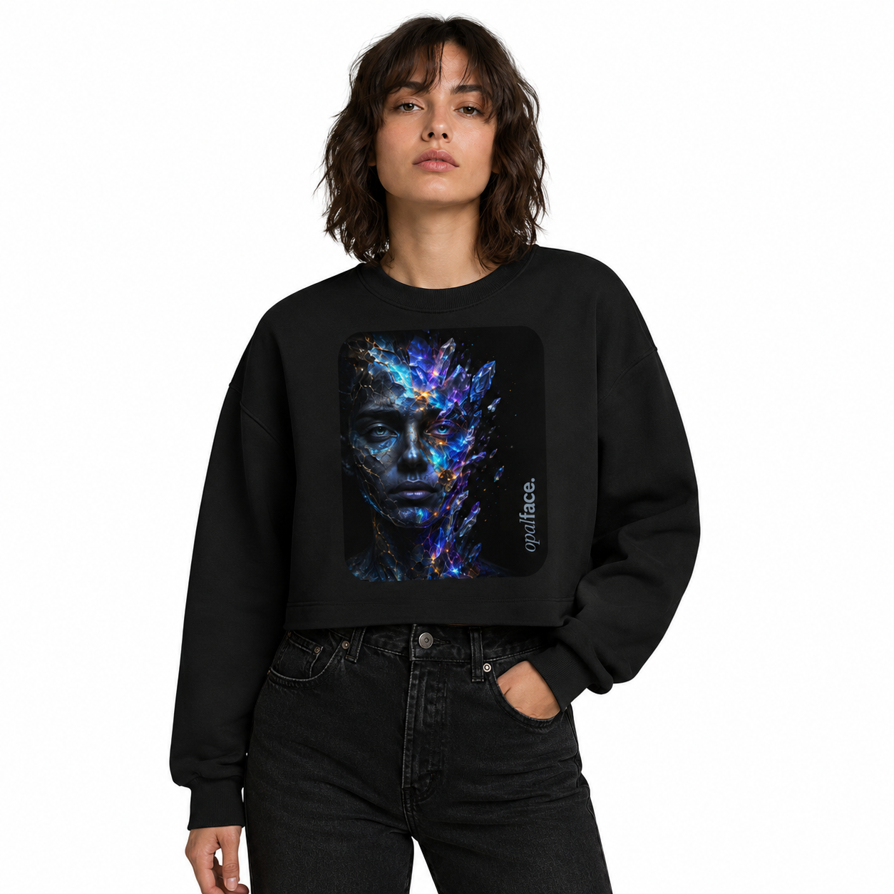 Fleece Sweatshirt, Not Your Normal Boxy Crewneck