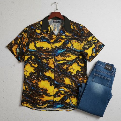 Button Shirt, Not Just Another Opal Hawaiian Shirt