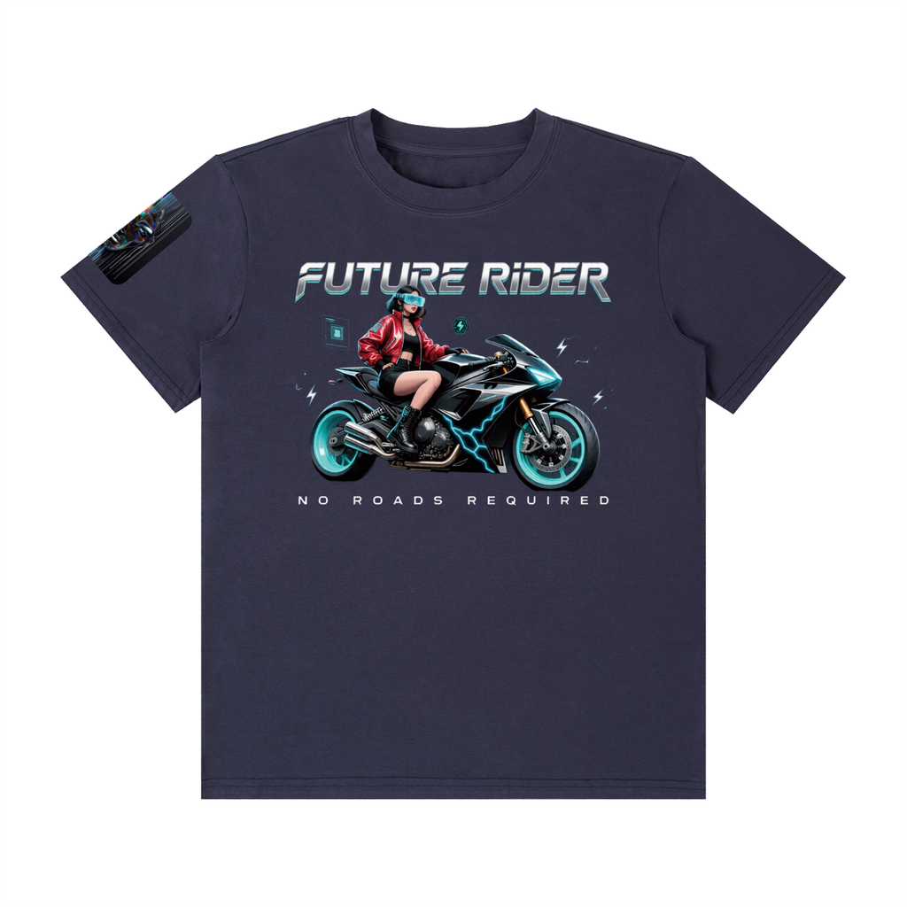 T-Shirt, Not Your Average Future Rider Crew Neck CottonTee