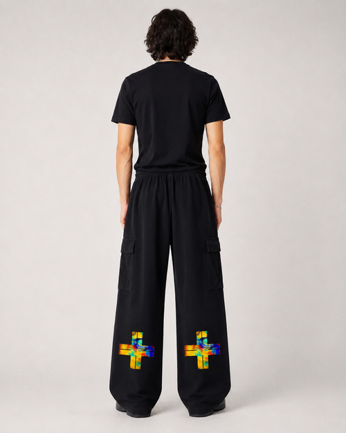 Cargo Pants, Not Following The Format Unisex Sunfade Washed Fleece