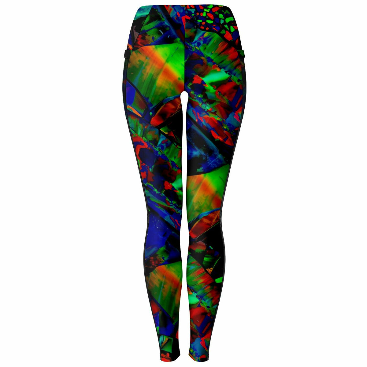 Mesh Pocket Leggings, Not Your Basic Electric Style Pocket Leggings