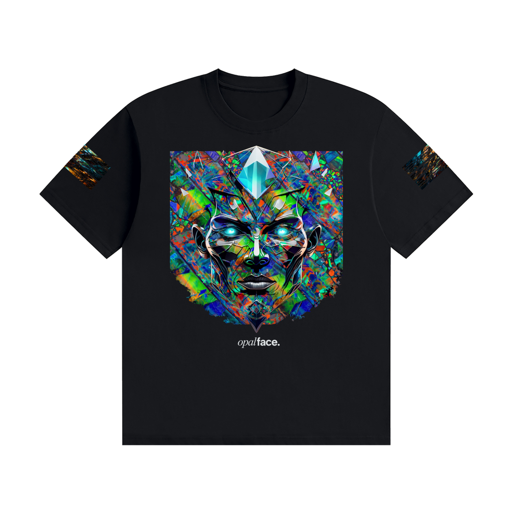 Not Your Normal Prism Face Tee Seamless Cotton T-Shirt