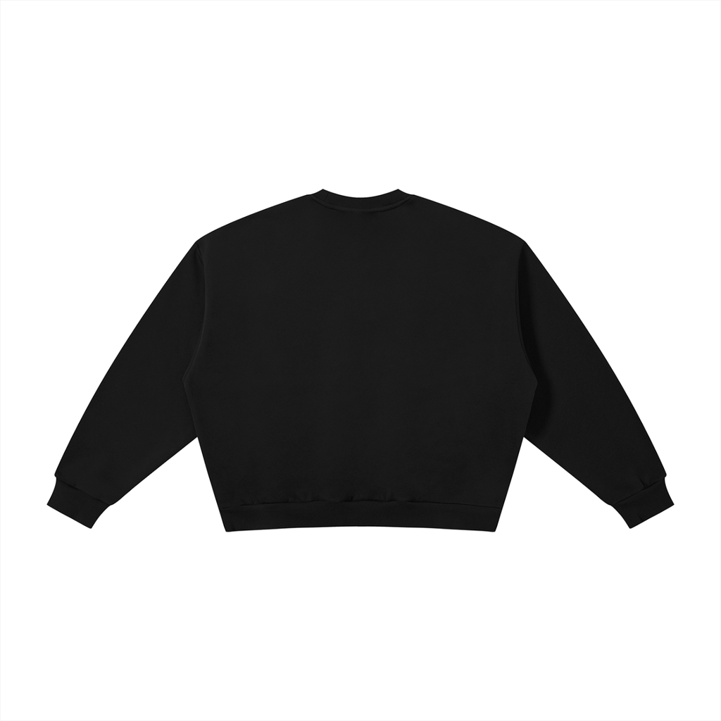 Not Just a Boxy Fleece Crewneck Sweatshirt