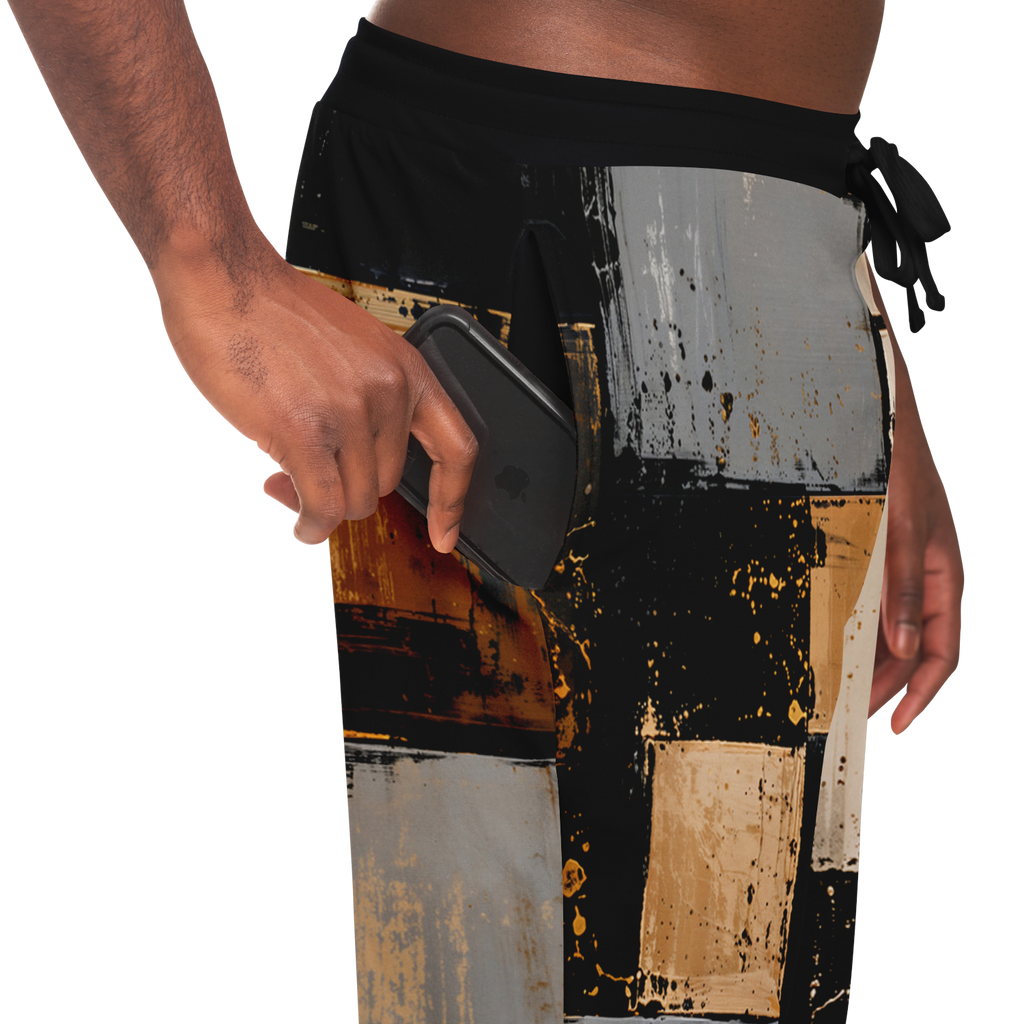 Athletic Joggers, Not Your Basic Opal Patchwork Edition Joggers