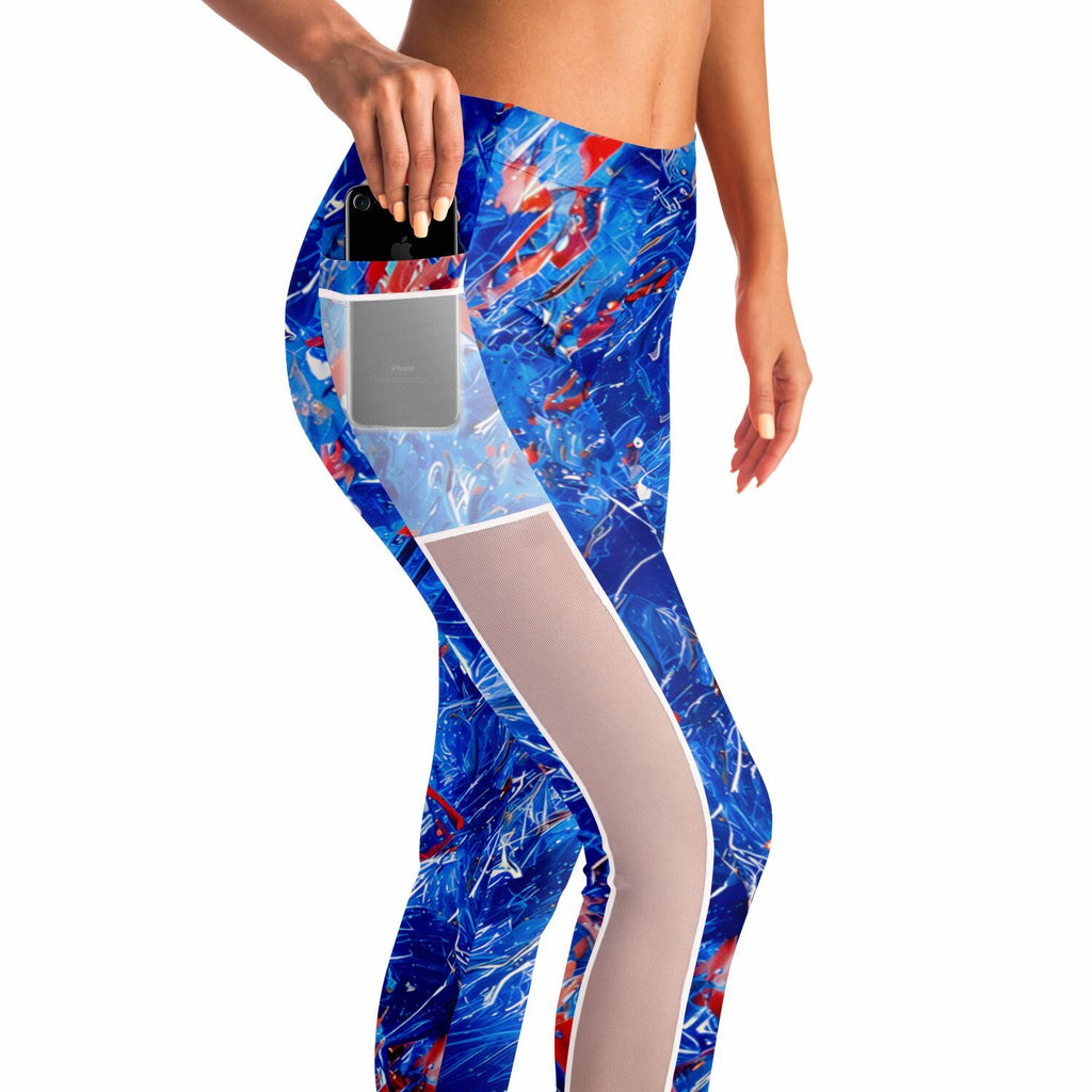 Mesh Pocket Leggings, Not Your Basic Pocket Leggings