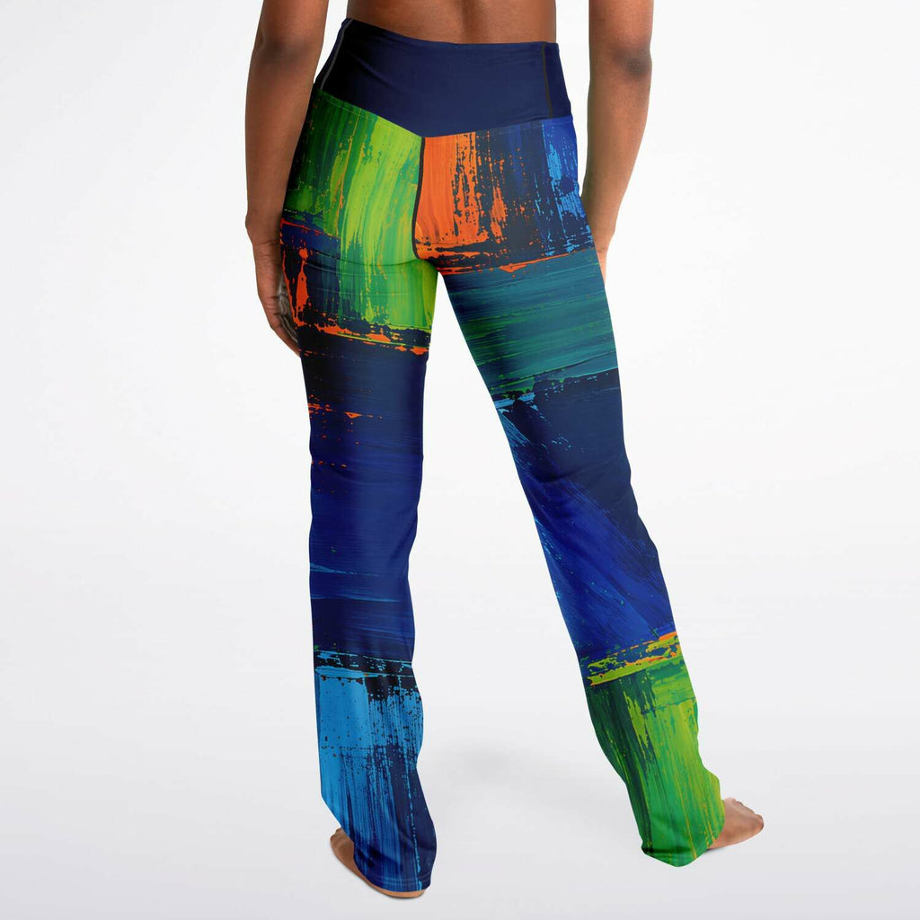 Flare Leggings, Not Boring Flare Leggings – Colour Rush