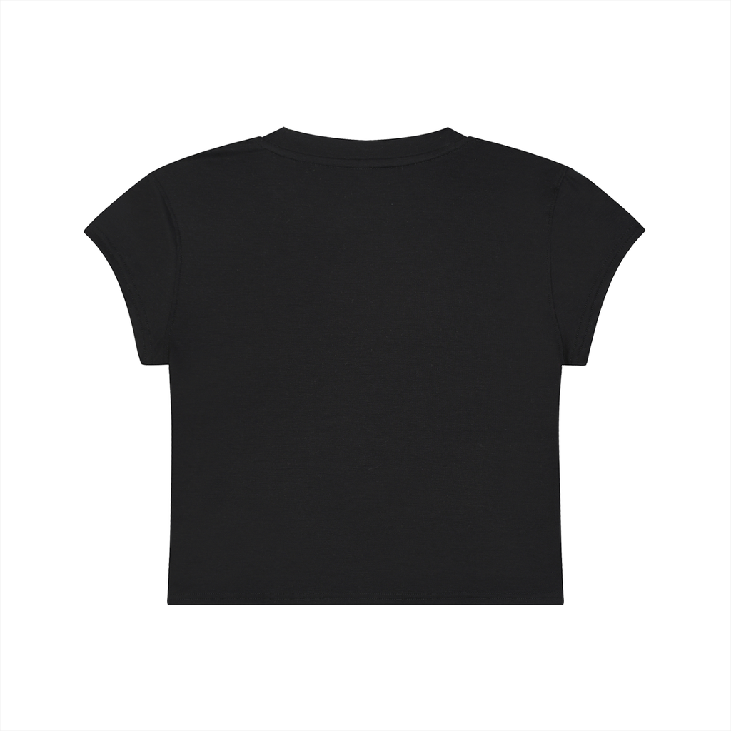 Not Silent Women's Slim-Fit Cropped T-Shirt - Another Day, Nother Servo Run Crop Tee
