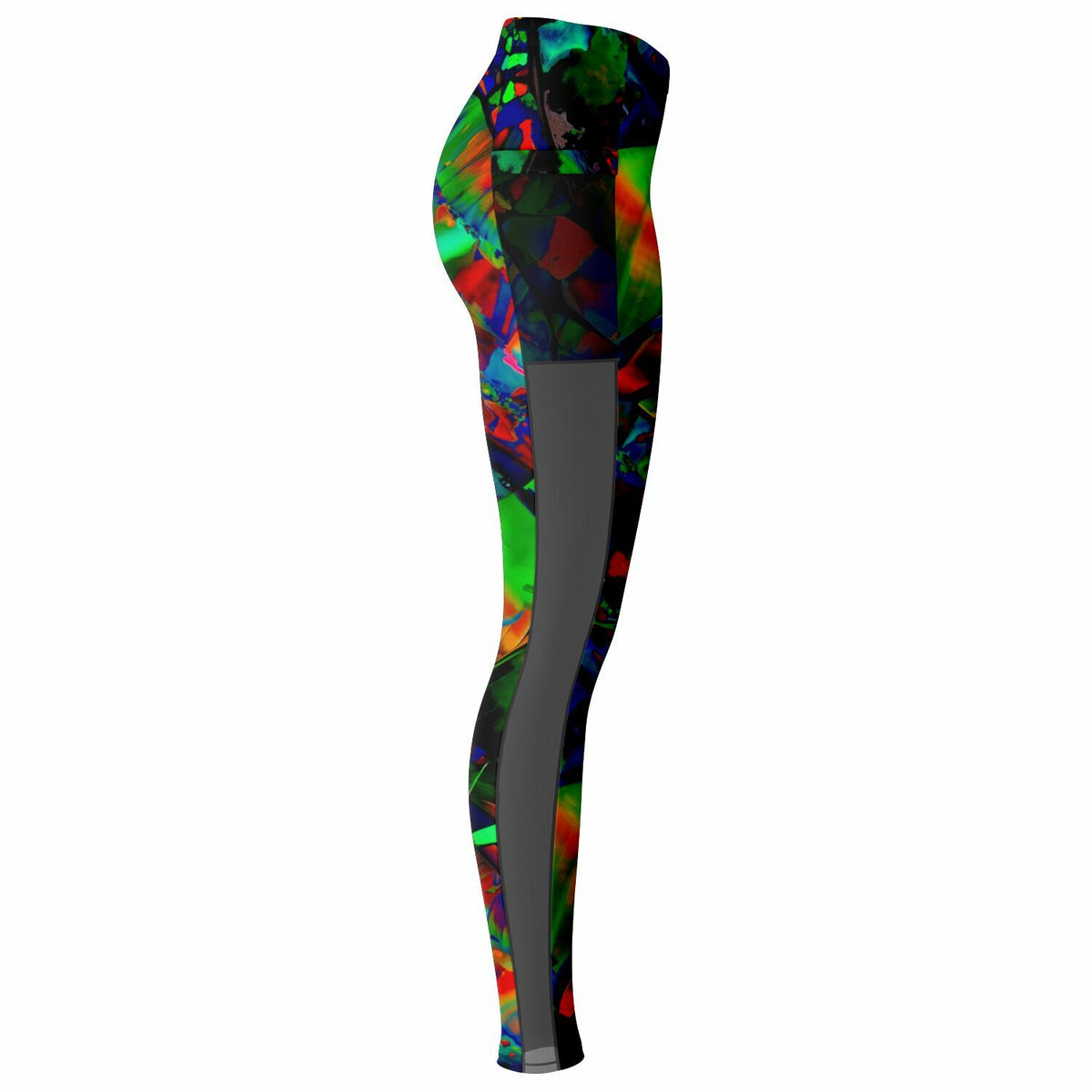 Mesh Pocket Leggings, Not Your Basic Electric Style Pocket Leggings