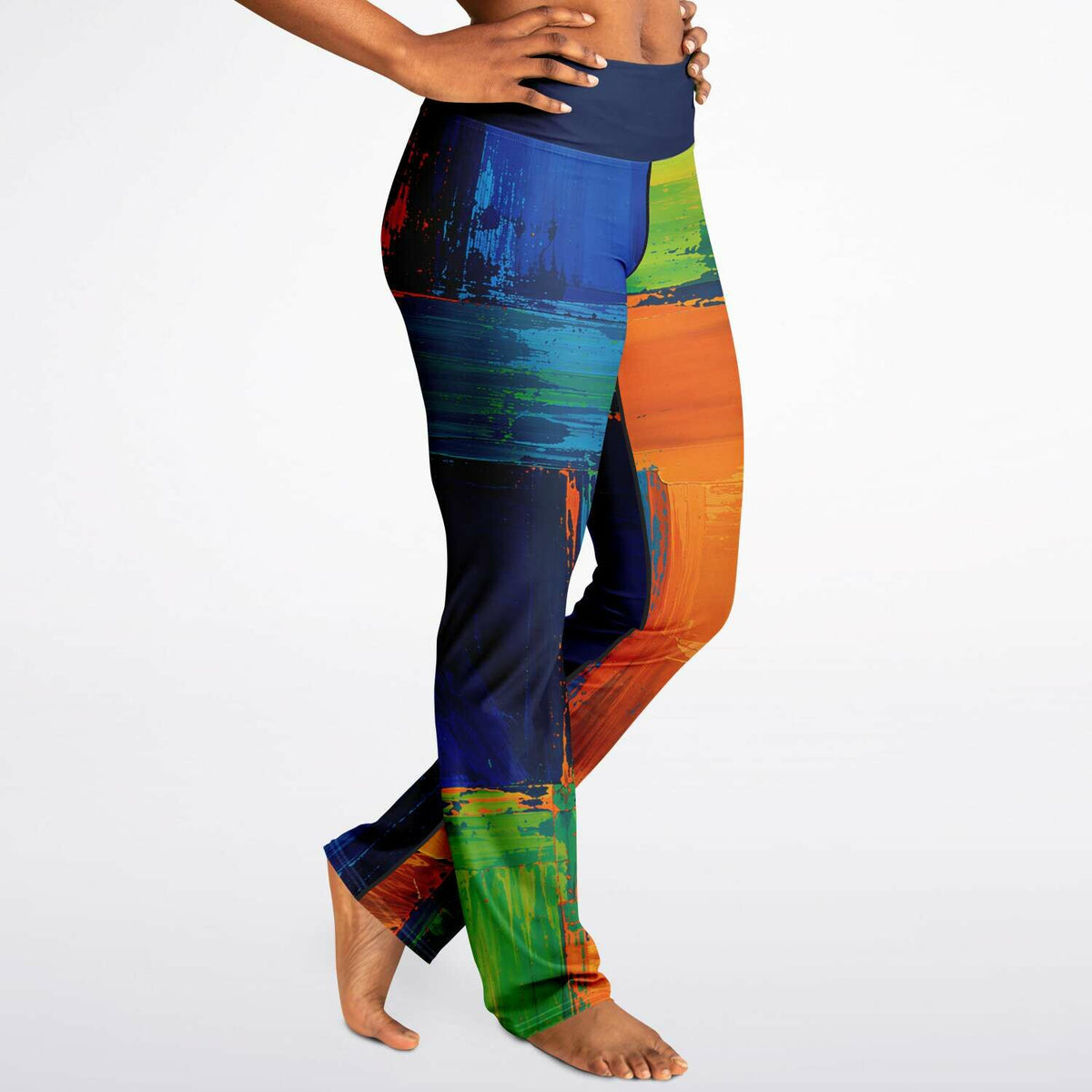 Flare Leggings, Not Boring Flare Leggings – Colour Rush