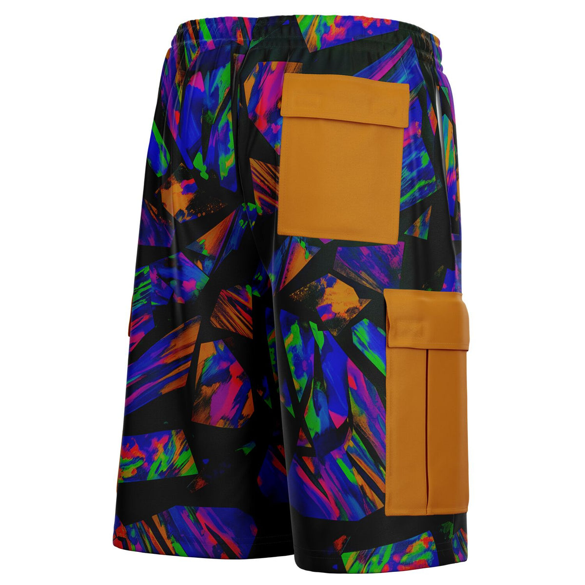 Cargo Shorts, Not Your Average Cargo Shorts – Abstract Colour Heavyweight