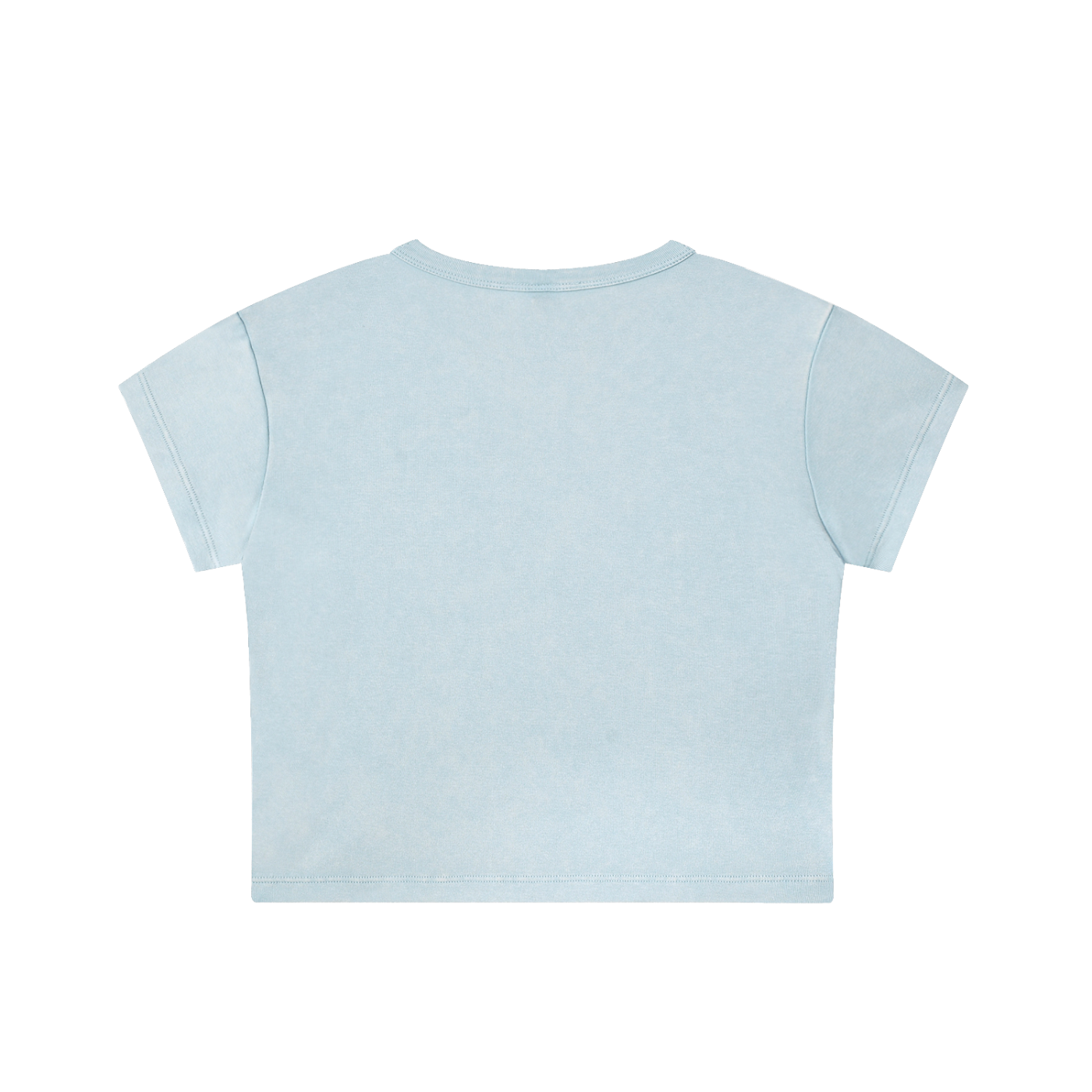 Not For Basic Behaviour Snow Washed Crop Top Queen Energy Tiger Tee